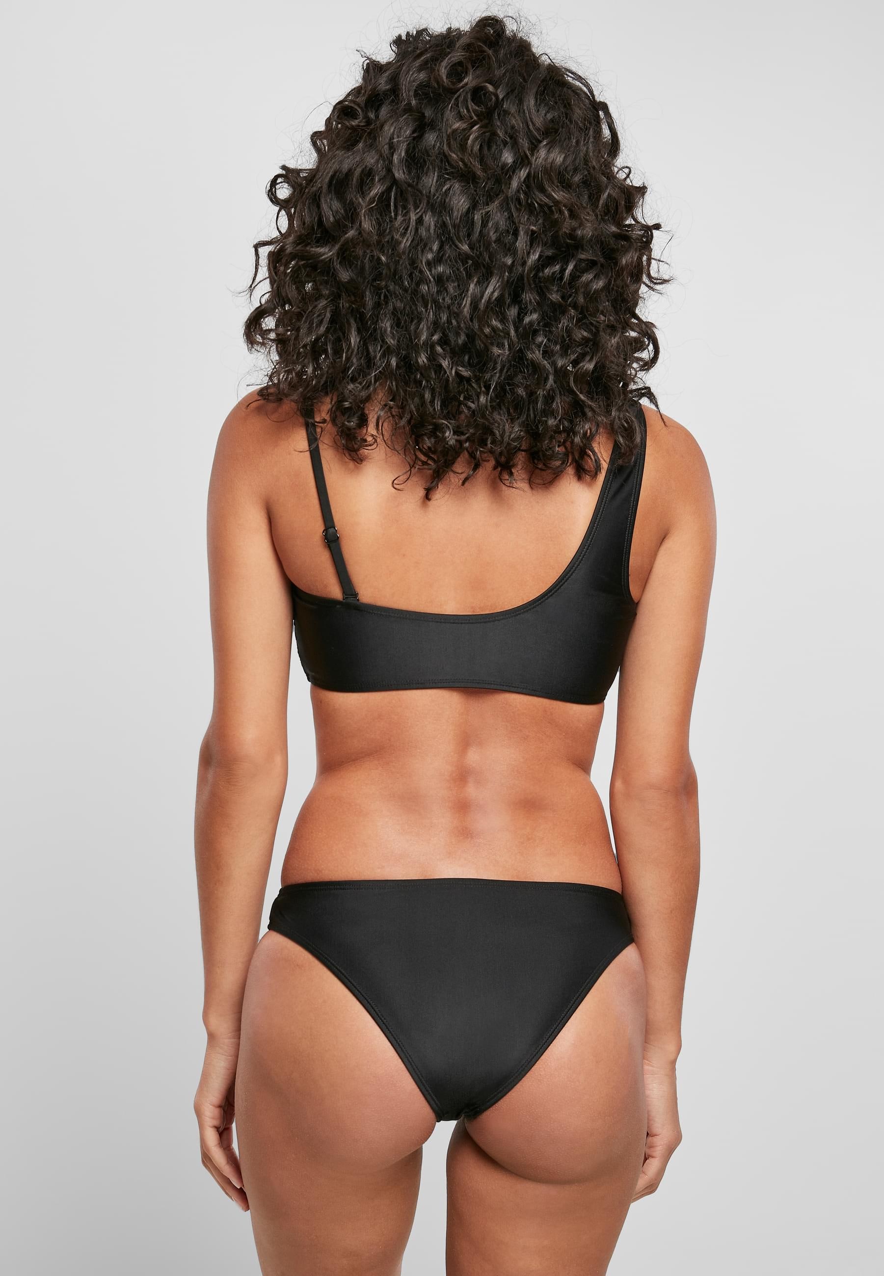 URBAN CLASSICS Bügel-Tankini »Urban Classics Damen Ladies Recycled Asymmetric Tank Top Bikini«