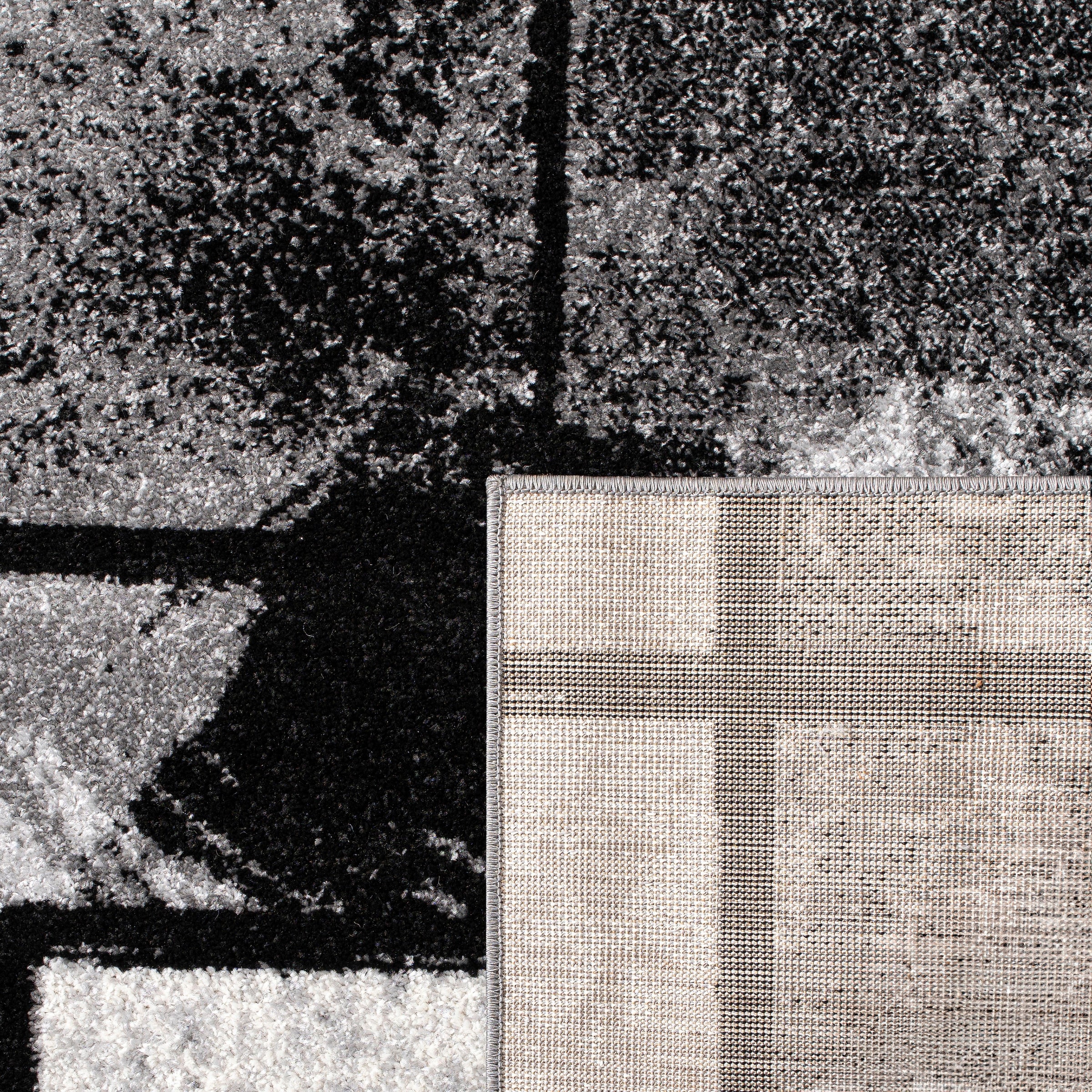 Paco Home Teppich »Mondial 101«, rechteckig, 13 mm Höhe, Kurzflor, modernes abstraktes Design