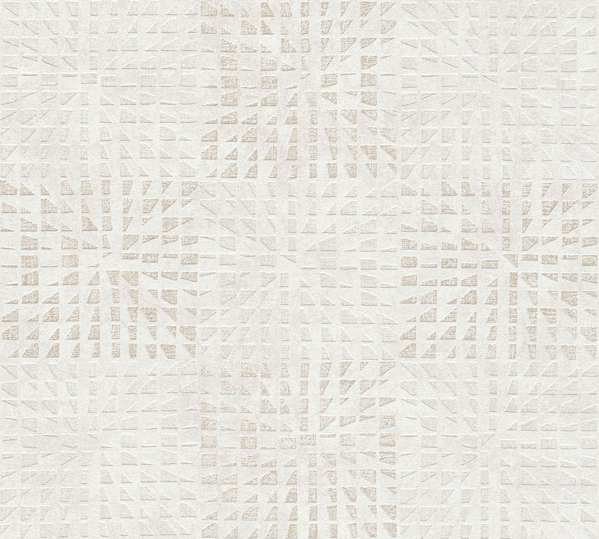 A.S. Création Vliestapete »Geo Effect«, 3D-Optik-metallic-Gold-Optik-geometrisch, Geometrische Tapete 3D Effekt Tapeten Wohnzimmer Schlafzimmer Küche