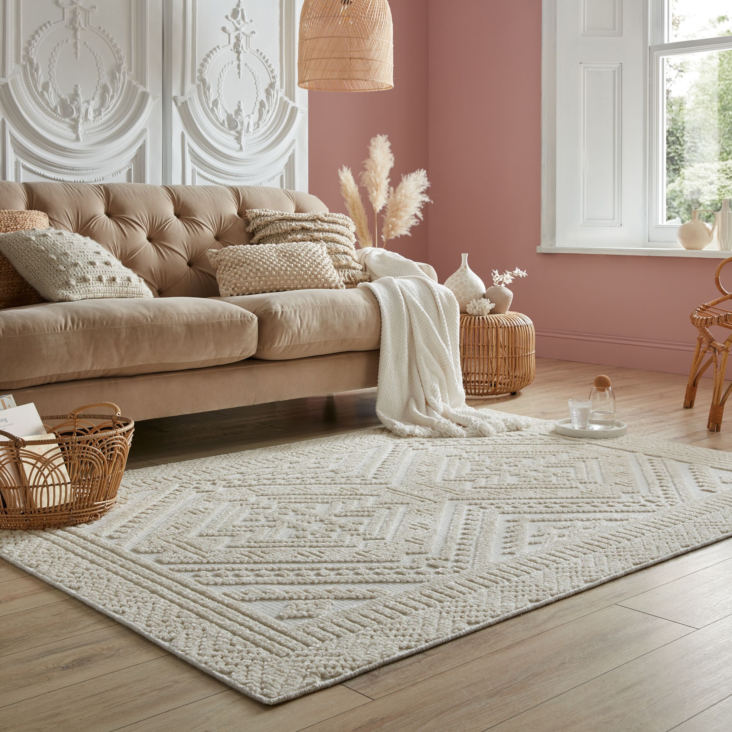 FLAIR RUGS Teppich »Jaipur«, rechteckig, 8 mm Höhe