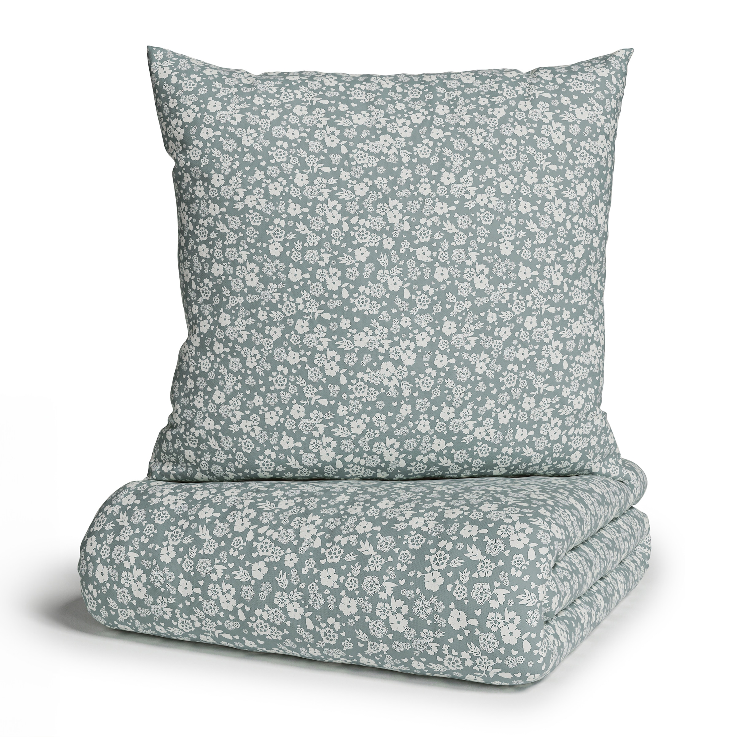 my home Bettwäsche »Mariby« 2 tlg. mit feinem Blümchen Design, skandinavisc günstig online kaufen