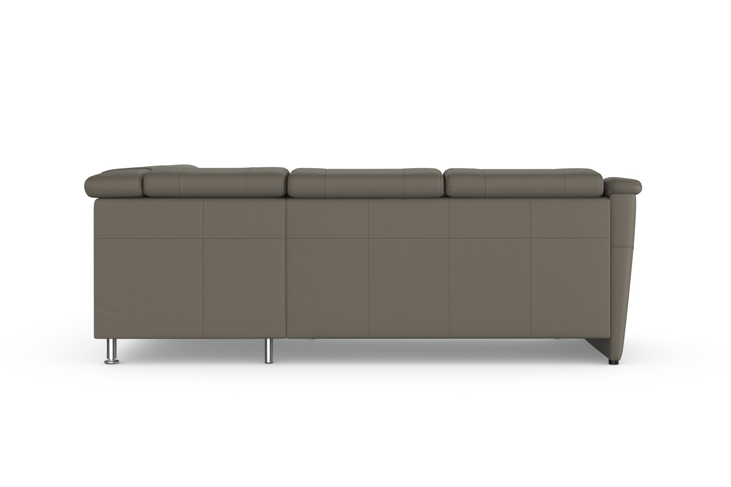 sit&more Ecksofa »Freetown L-Form«, inklusive Kopfteilverstellung und komfortablem Federkern