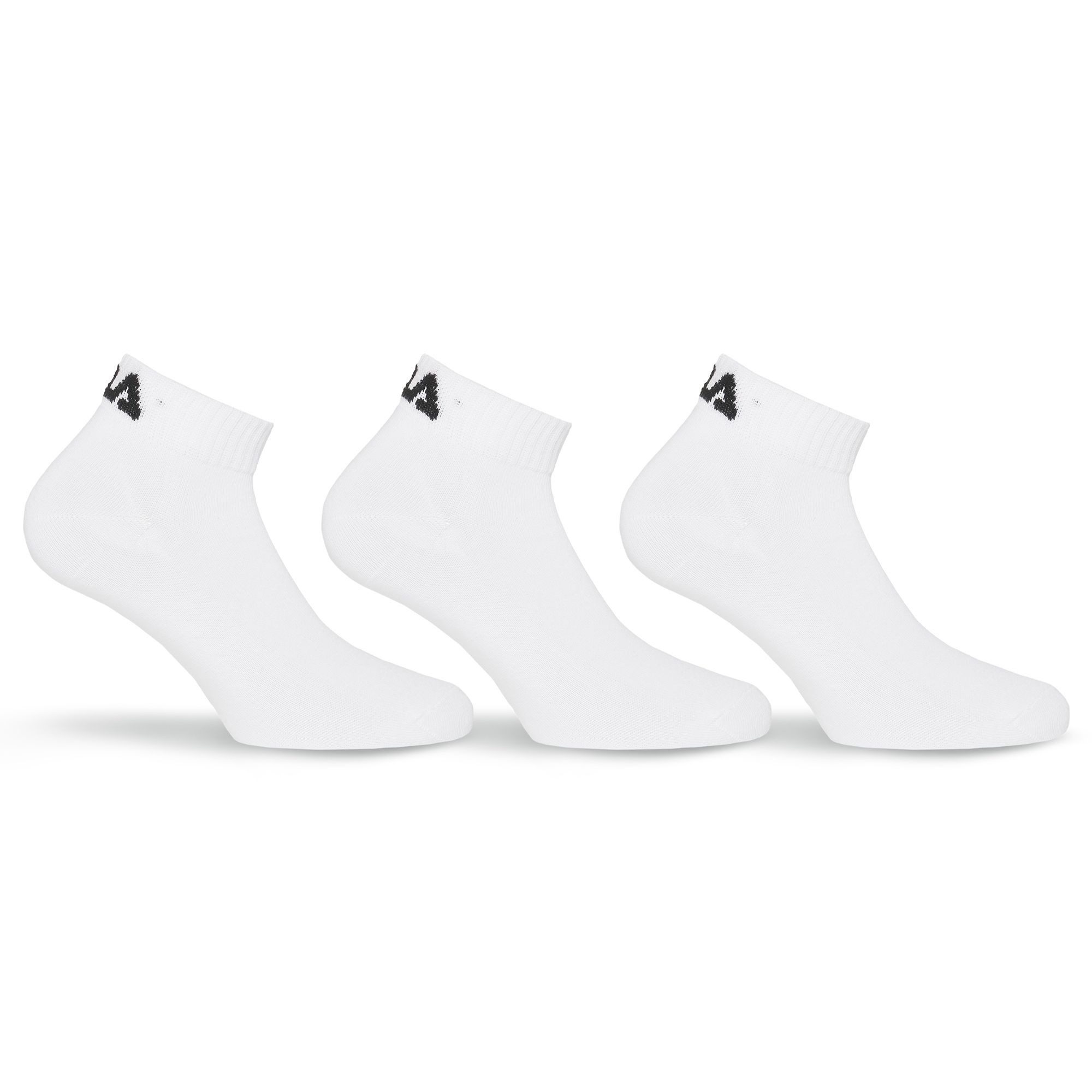 Fila Kurzsocken »UNISEX INVISIBLE PLAIN SOCKS« 3 Stk. tlg. mit Logostickerei