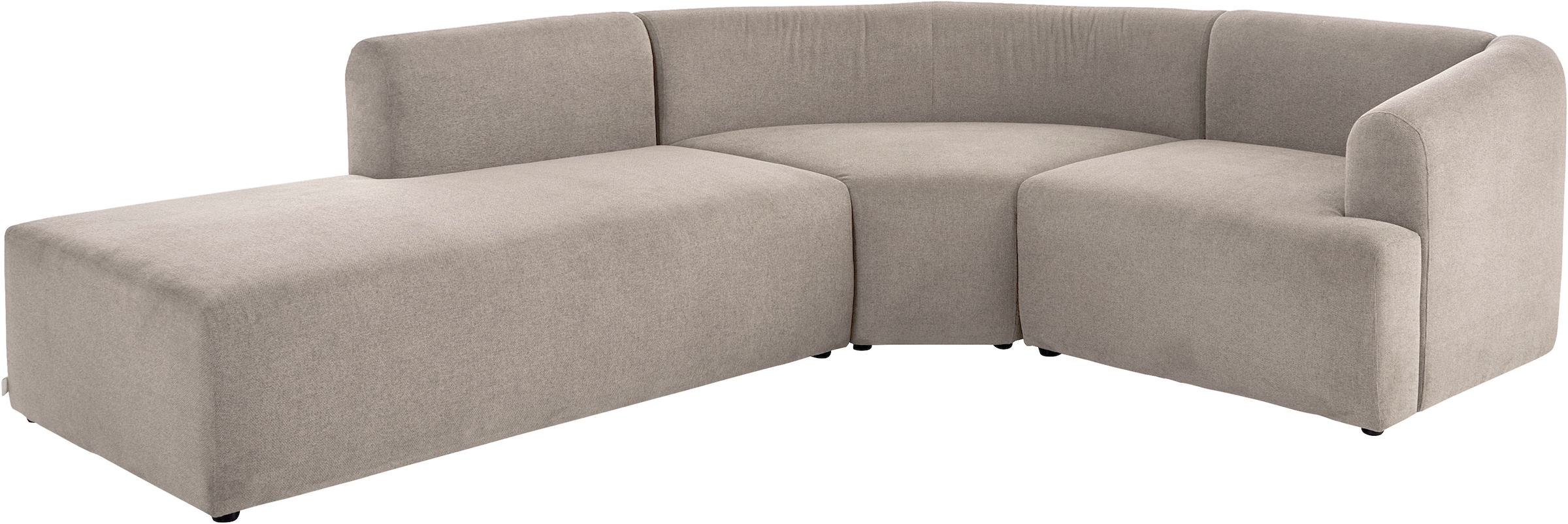 LeGer Home by Lena Gercke Ecksofa »LYZA L-Form links/rechts, Modularsofa, Maße B/T/H: 211/267/74 cm«, als Modul oder separat verwendbar, für individuelle Zusammenstellung
