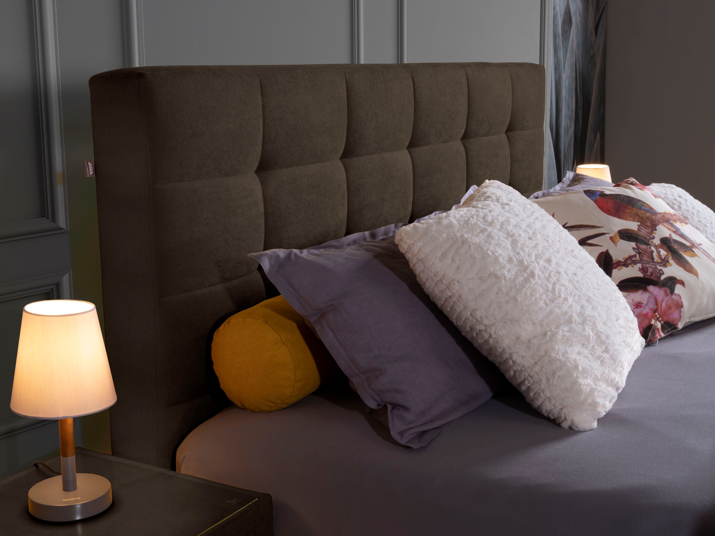 alina Boxspringbett »Neomi«, inklusive Matratze und Topper