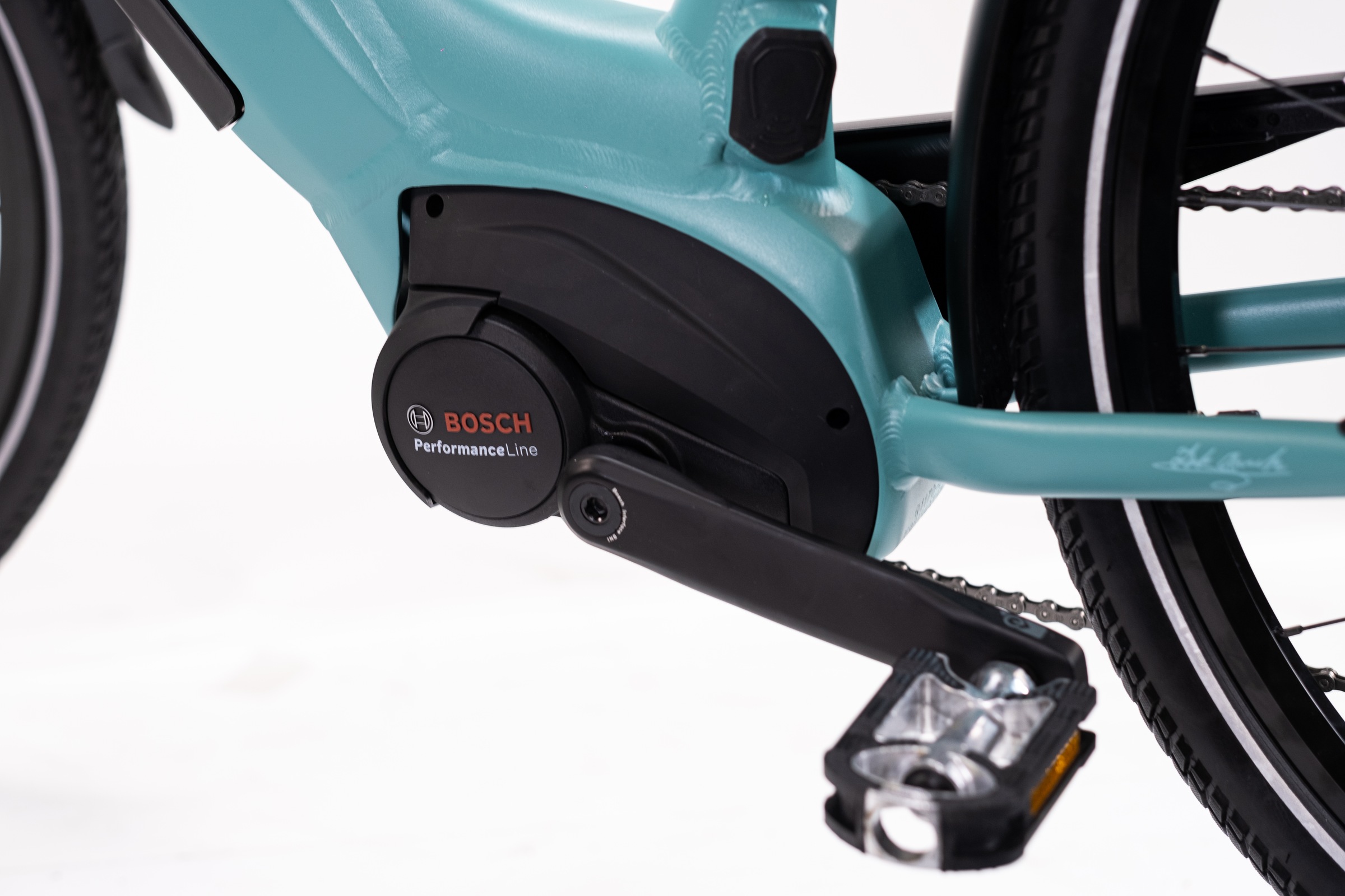 PUCH »PUCH C5.3 ALIVIO / BOSCH 500 Wh 28" grün 9-Gänge« 9 Gang Shimano Alivio RDM3100 Schaltwerk Kettenschaltung Mittelmotor 250 W BOSCH PERFORMANCE LINE 36 V/250 W, Mittelmotor