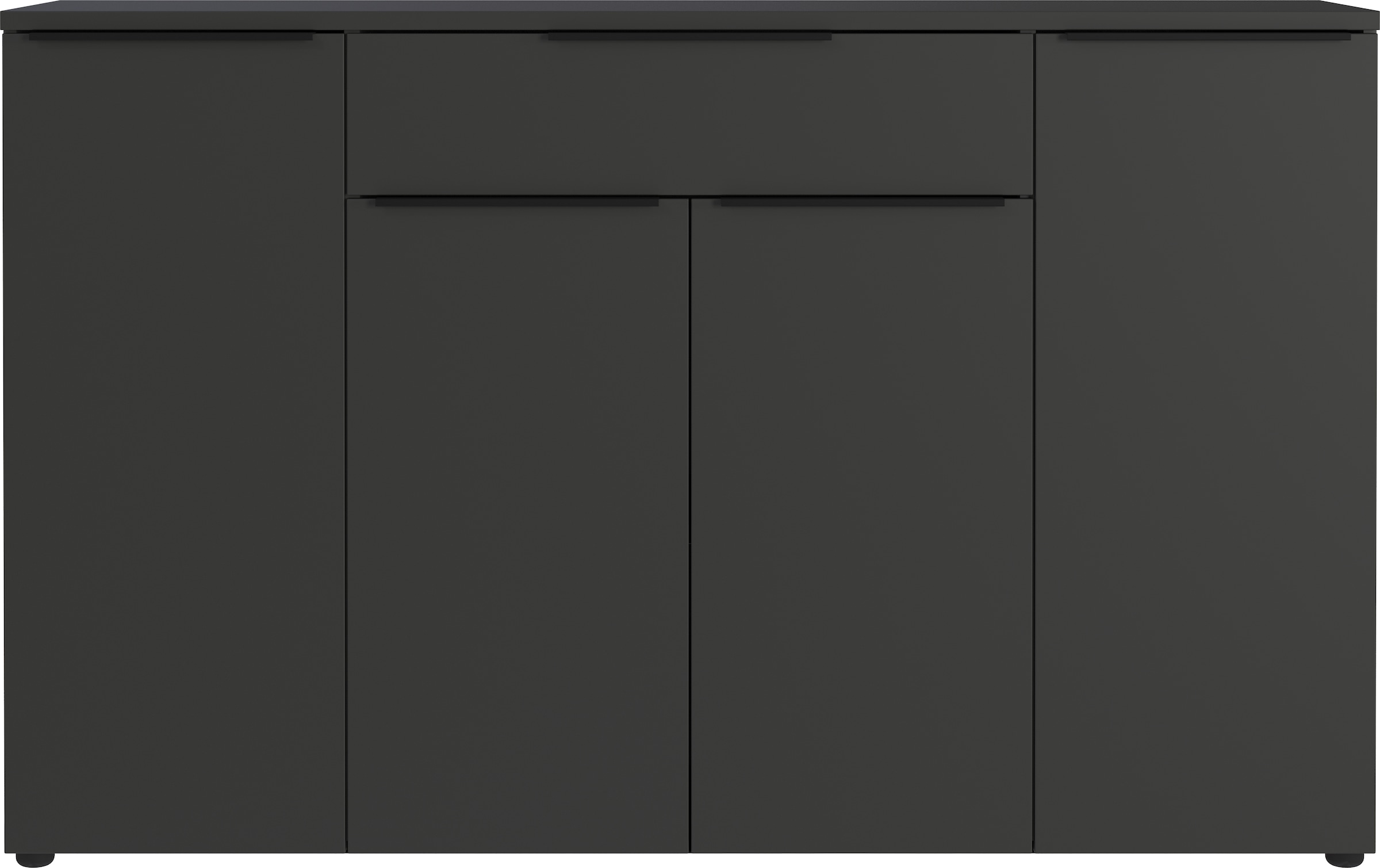 GERMANIA Büromöbel-Set »Mailand«, (4 tlg.), inkl. Schreibtisch, Rollcontainer, Raumteiler und Sideboard