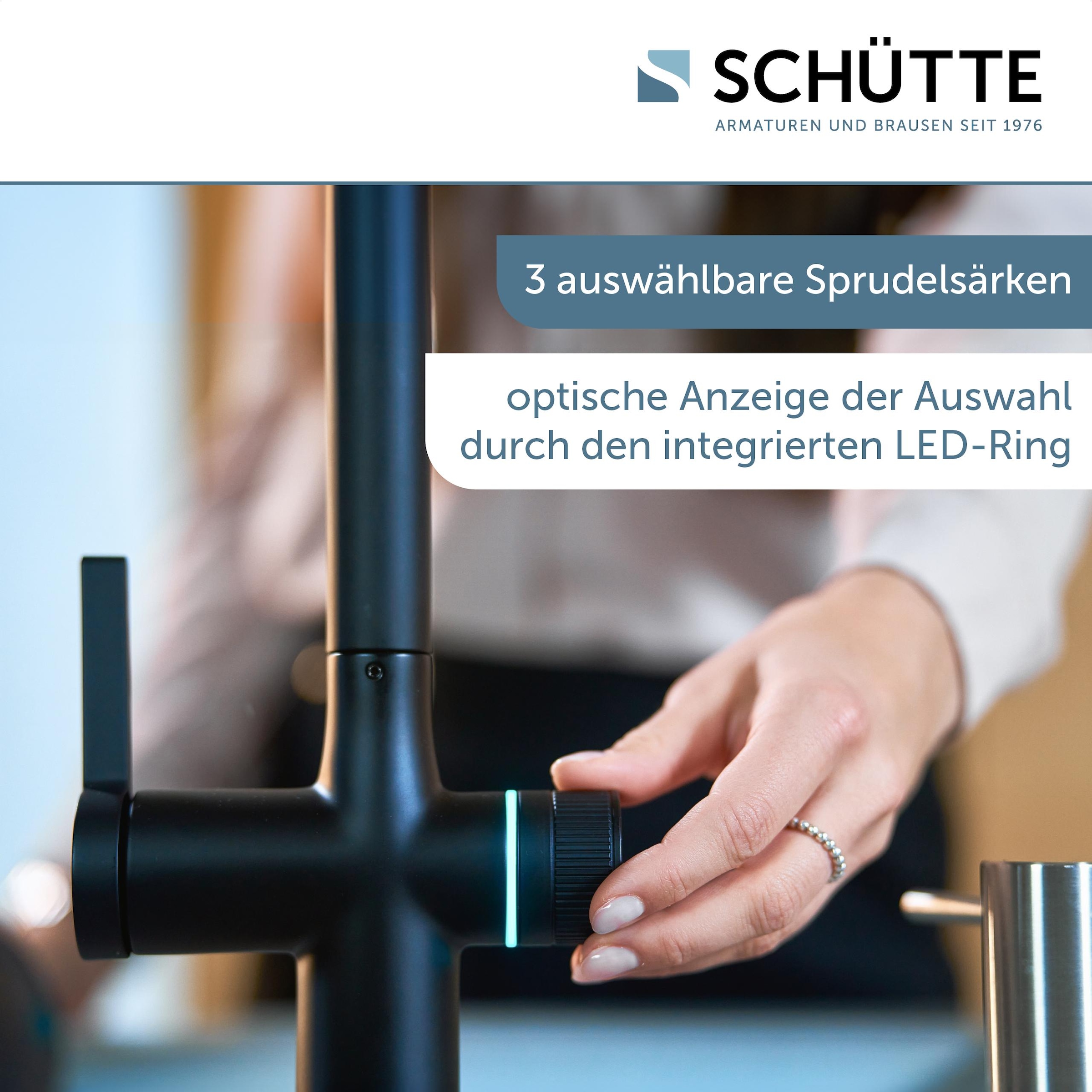 Schütte Spültischarmatur »»AQUASTAR PREMIUM« Sprudelwasser-Spültischarmatur«