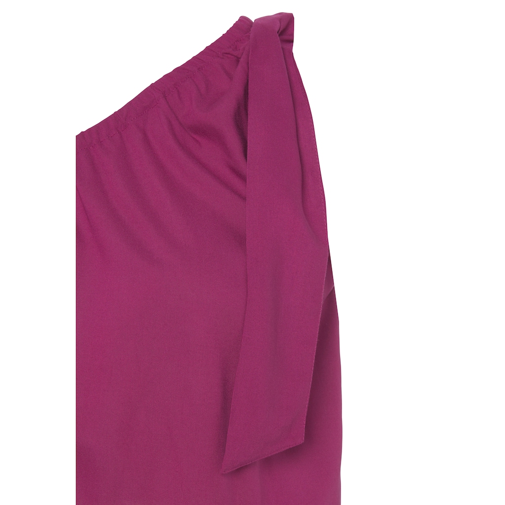 Buffalo One-Shoulder-Top, aus Webware