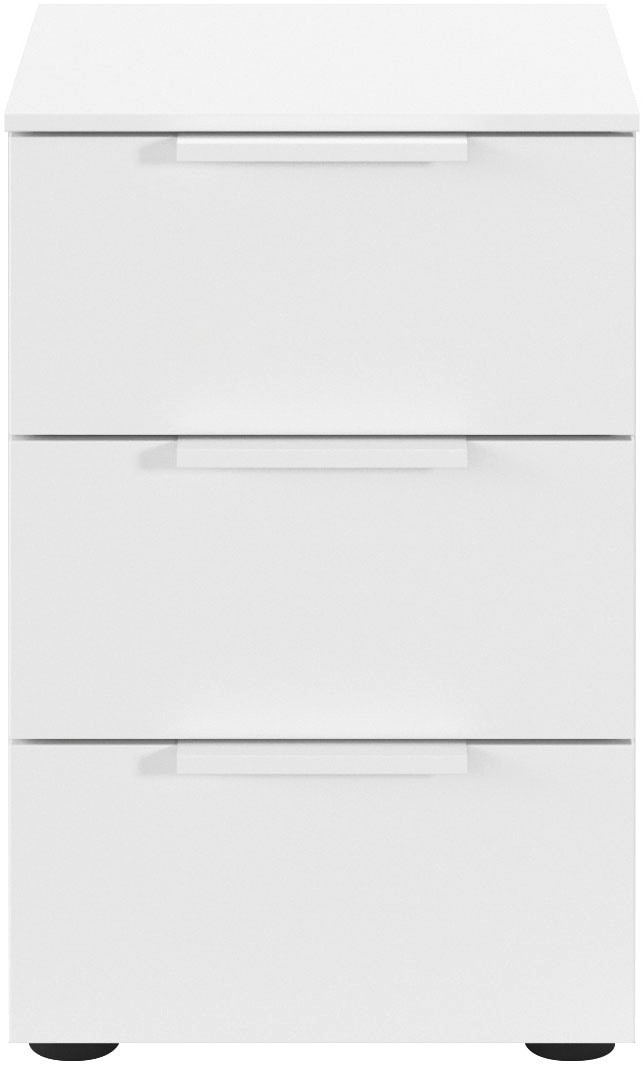 LeGer Home by Lena Gercke Nachtkommode »Nachttisch Nachtschrank Nachtkonsole SERINA eleganter Eyecatcher« mit 3 Schubkästen sowie hochwertigen Metallgriffen MADE IN GERMANY