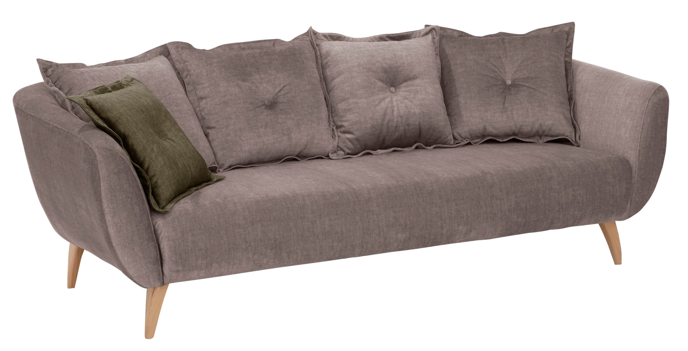 Home affaire 3-Sitzer »Baggio modern und romantisches Design, bequem« Zierk günstig online kaufen