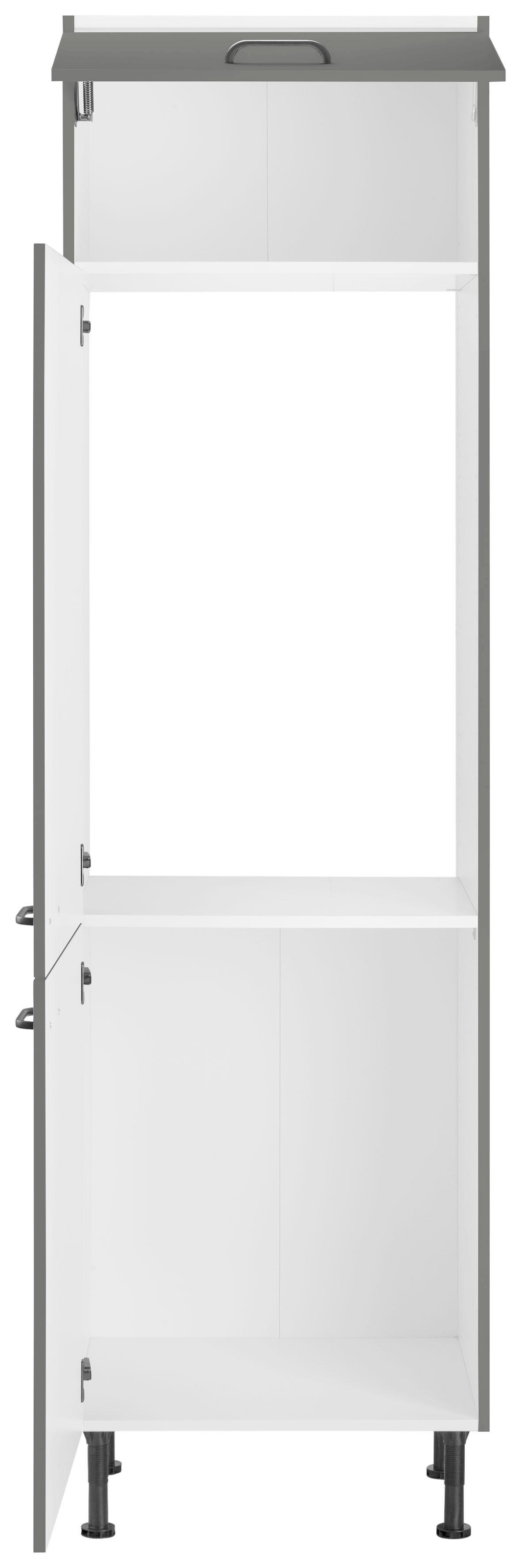 OPTIFIT Kühlumbauschrank »Elga«, mit Soft-Close-Funktion, höhenverstellbaren Füßen, Breite 60 cm