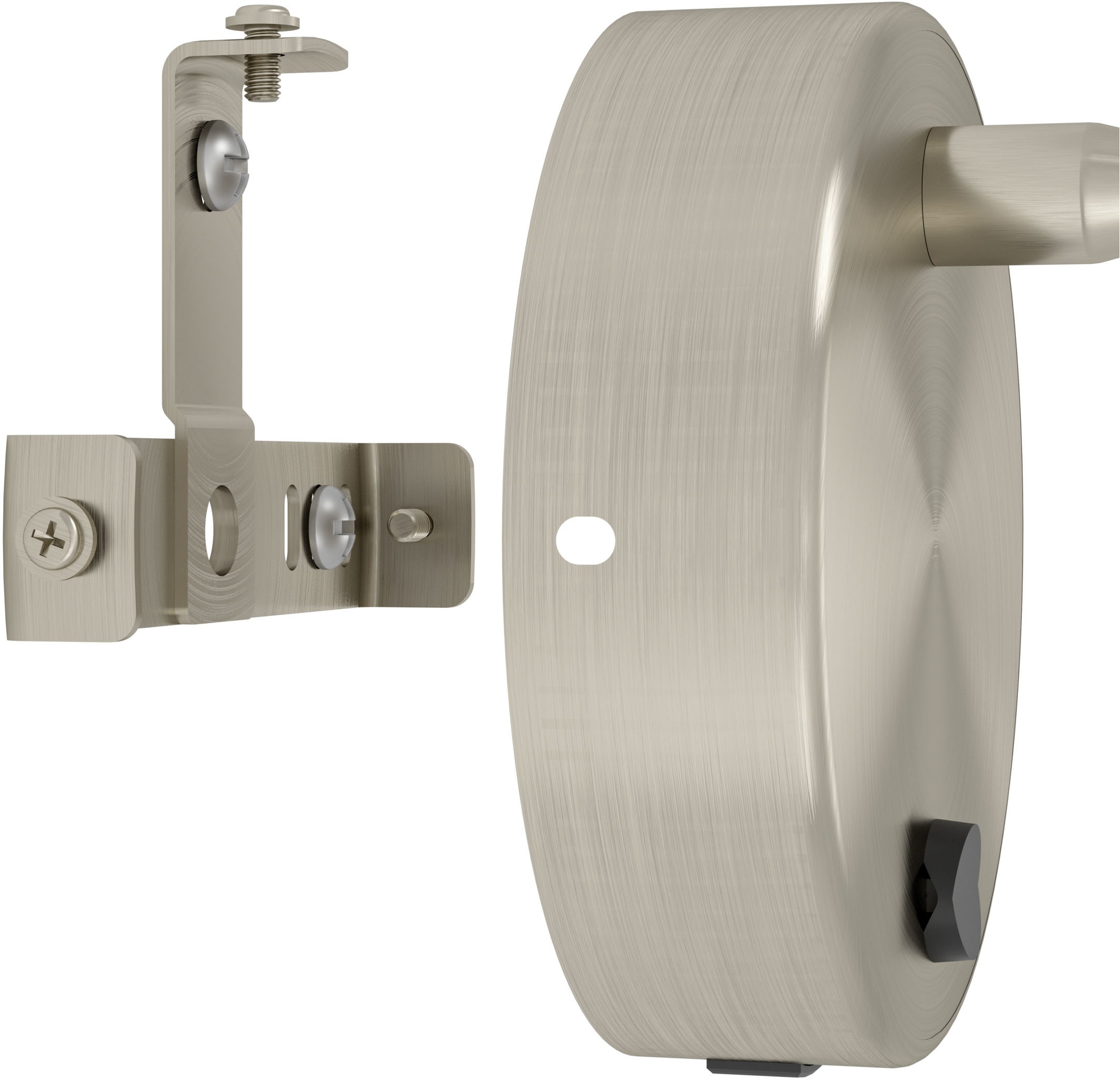 EGLO Wandleuchte »OLIVANDINO 1 Wandlampe - Stahl - LED - 3,8W - IP20« LED-Modul 1 Stk. Warmweiß Wandstrahler, Wandspot, Wohnzimmer, Flur, Schlafzimmer, Ø11 x AL43 cm