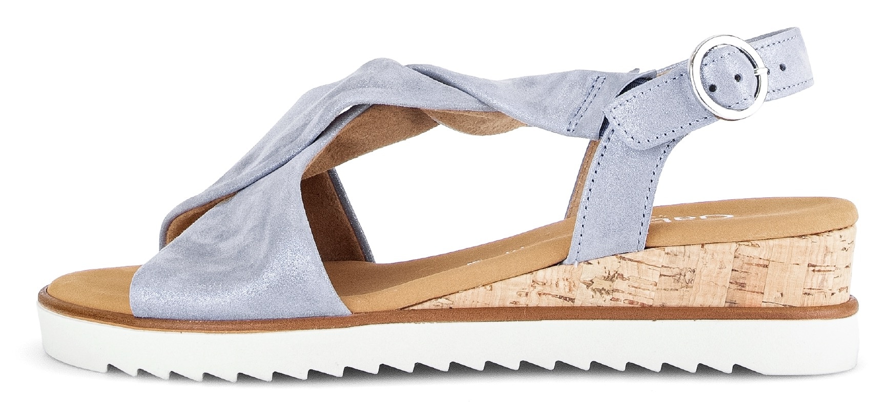 Gabor Sandalette »GENUA«  , Sommerschuh, Sandale, Keilabsatz, mit verstellbarem Fersenriemchen