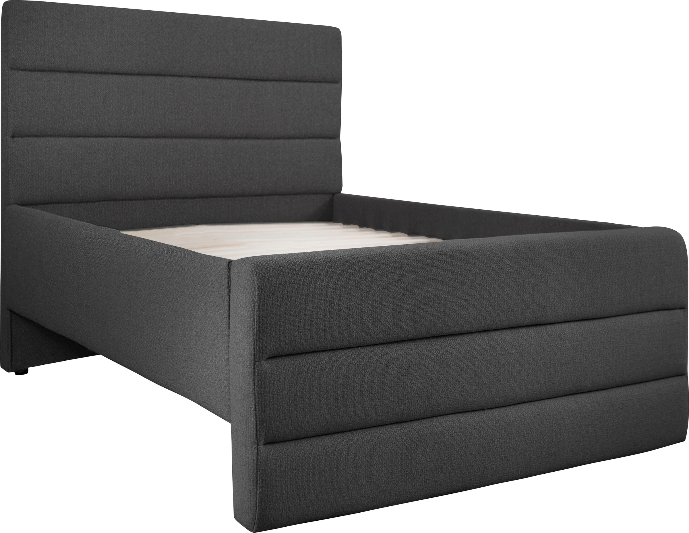 OTTO products Polsterbett "Merrit" Quernaht im Kopf- und Fußteil, in 5 Brei günstig online kaufen