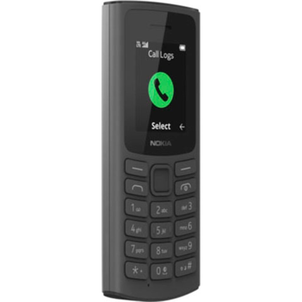 Nokia Handy »105 4G«, schwarz, 4,57 cm/1,8 Zoll, 128 GB Speicherplatz