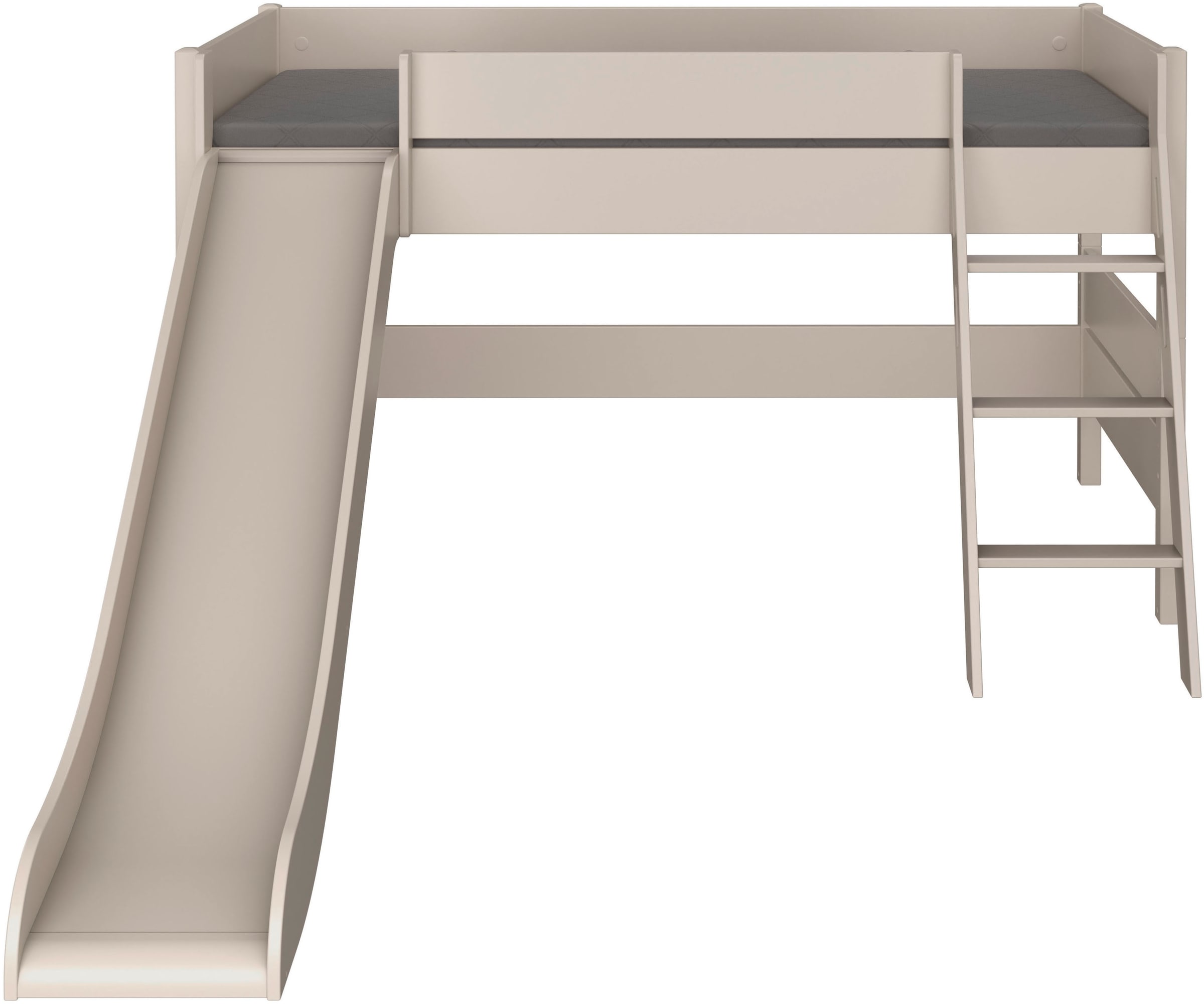 PAIDI Spielbett »TIAGO in verschiedenen Größen und Farben, mit Leiter und Rutsche« Höhe 120 cm, 120kg Tragkraft, 5 Jahre Garantie, 