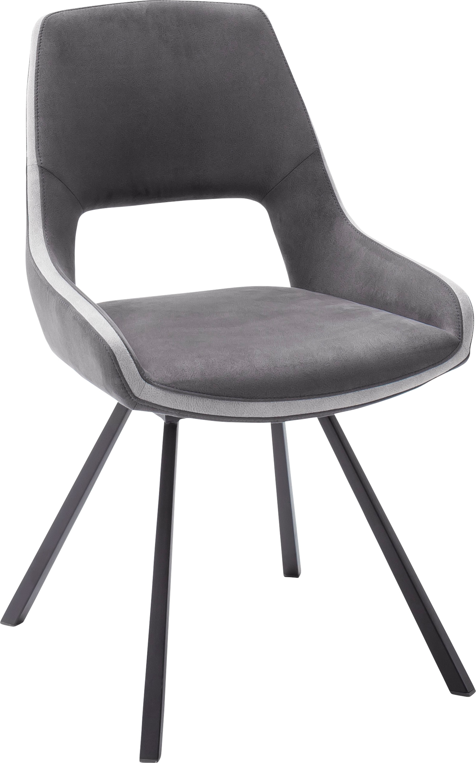 MCA furniture Esszimmerstuhl »Bayonne«, (Set), 2 St., 2er Set, Stuhl 180°drehbar, belastbar bis 120 kg, Sitzhöhe ca. 50 cm