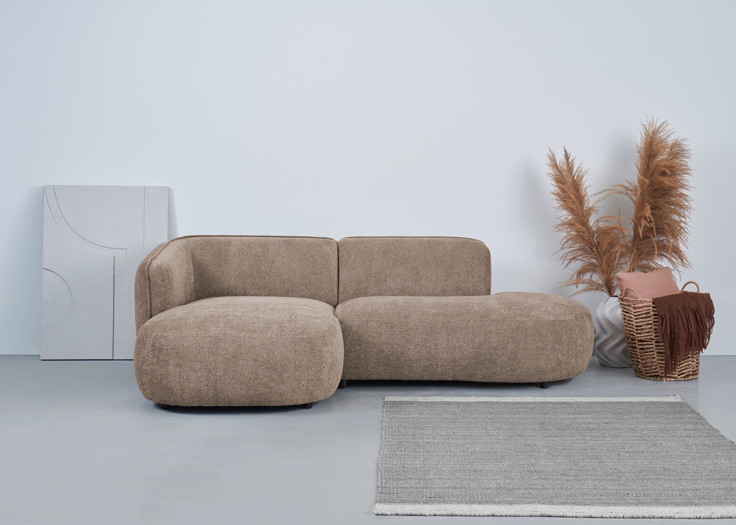andas Ecksofa »Ostrup«, schlichtes modernes Design, in verschiedenen Farben günstig online kaufen