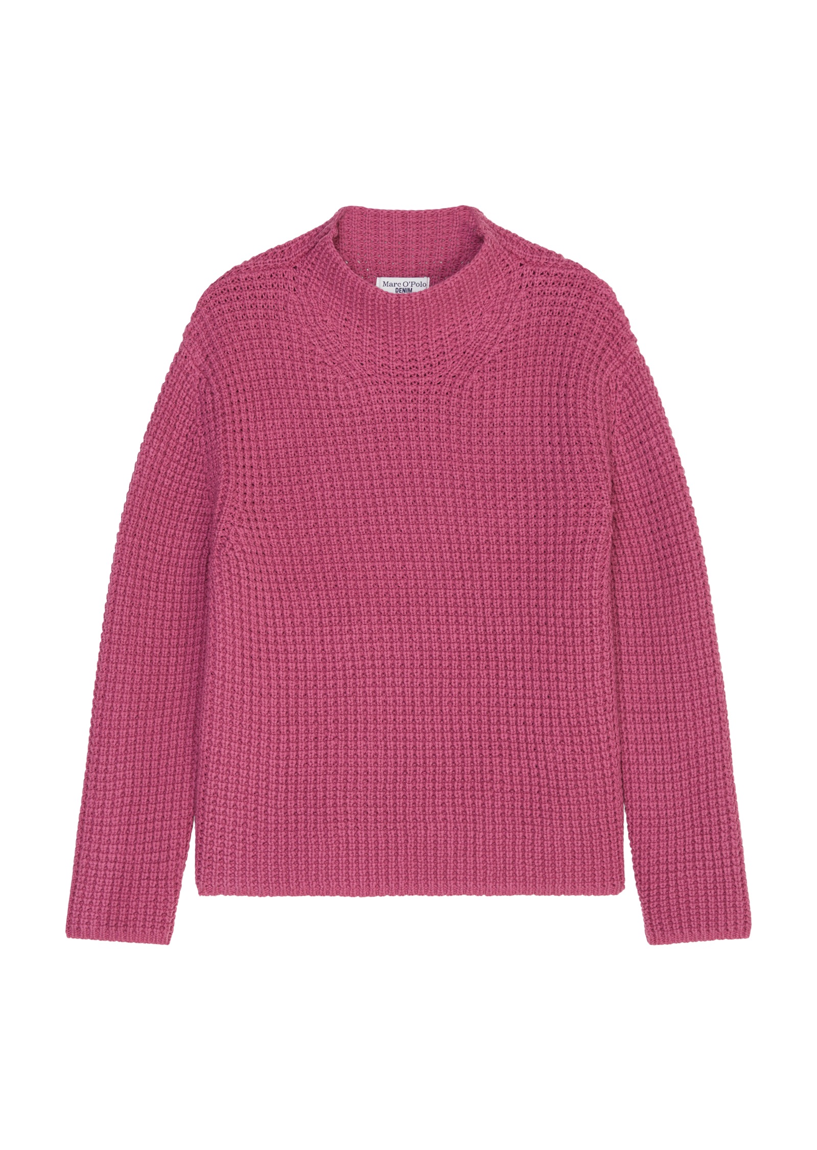 Marc O'Polo DENIM Stehkragenpullover, mit angesagtem Strickmuster