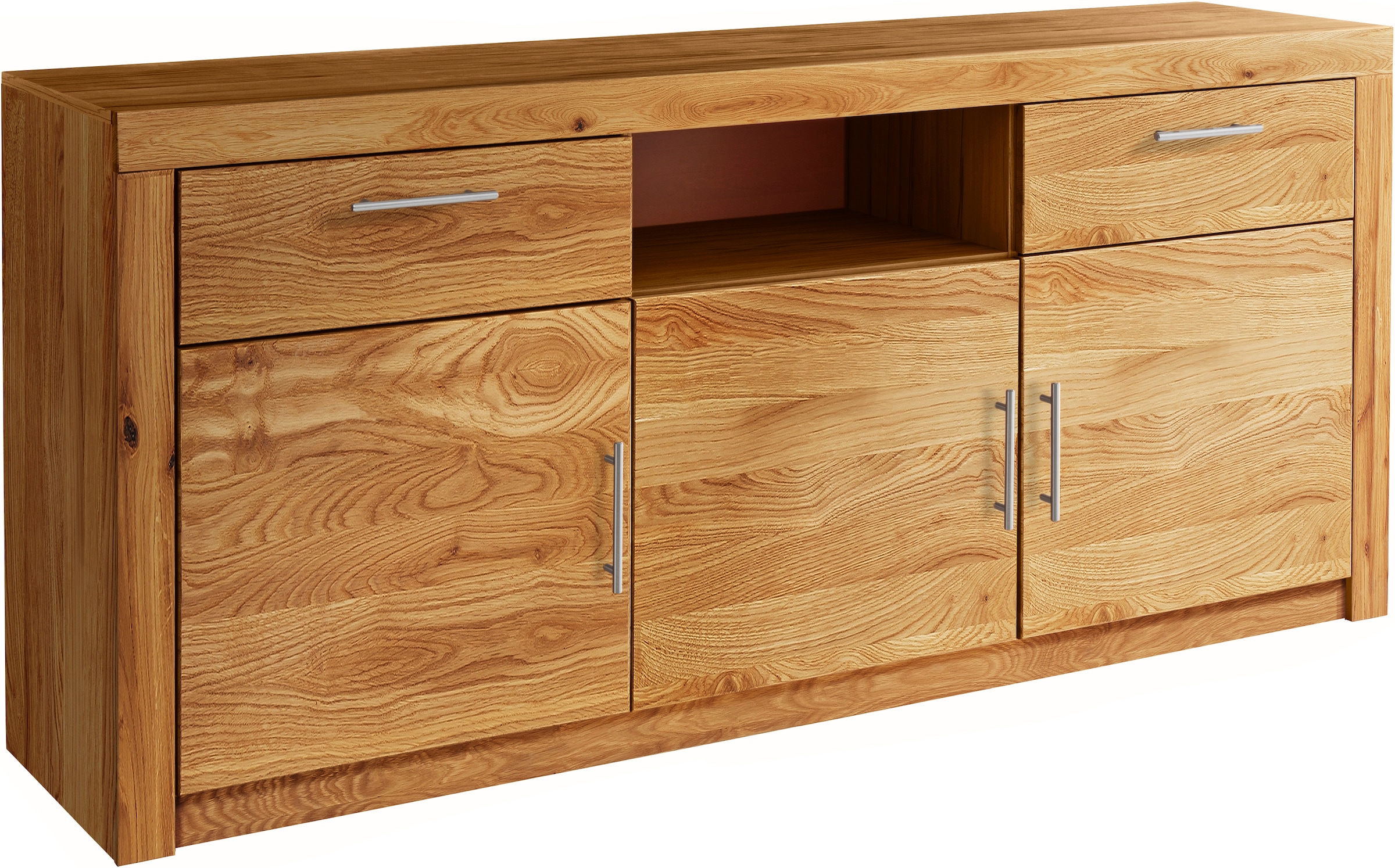 VOGL MÖBELFABRIK Sideboard »Toronto« Wildeiche teilmassiv