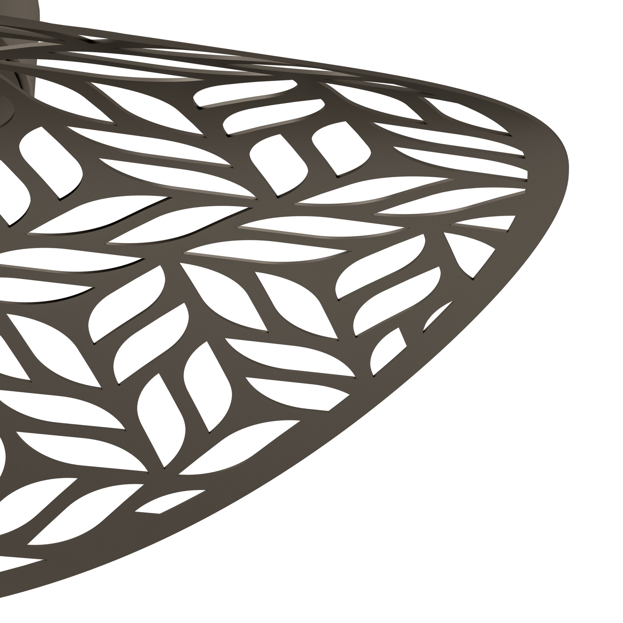 EGLO LED Deckenleuchte »SWABY Deckenlampe - Stahl - E27 - 1X60W - IP20« E27 1 Stk. Wohzimmerlampe, Esszimmerlampe, Flur, Schlafzimmer, H12,5 x Ø40 cm