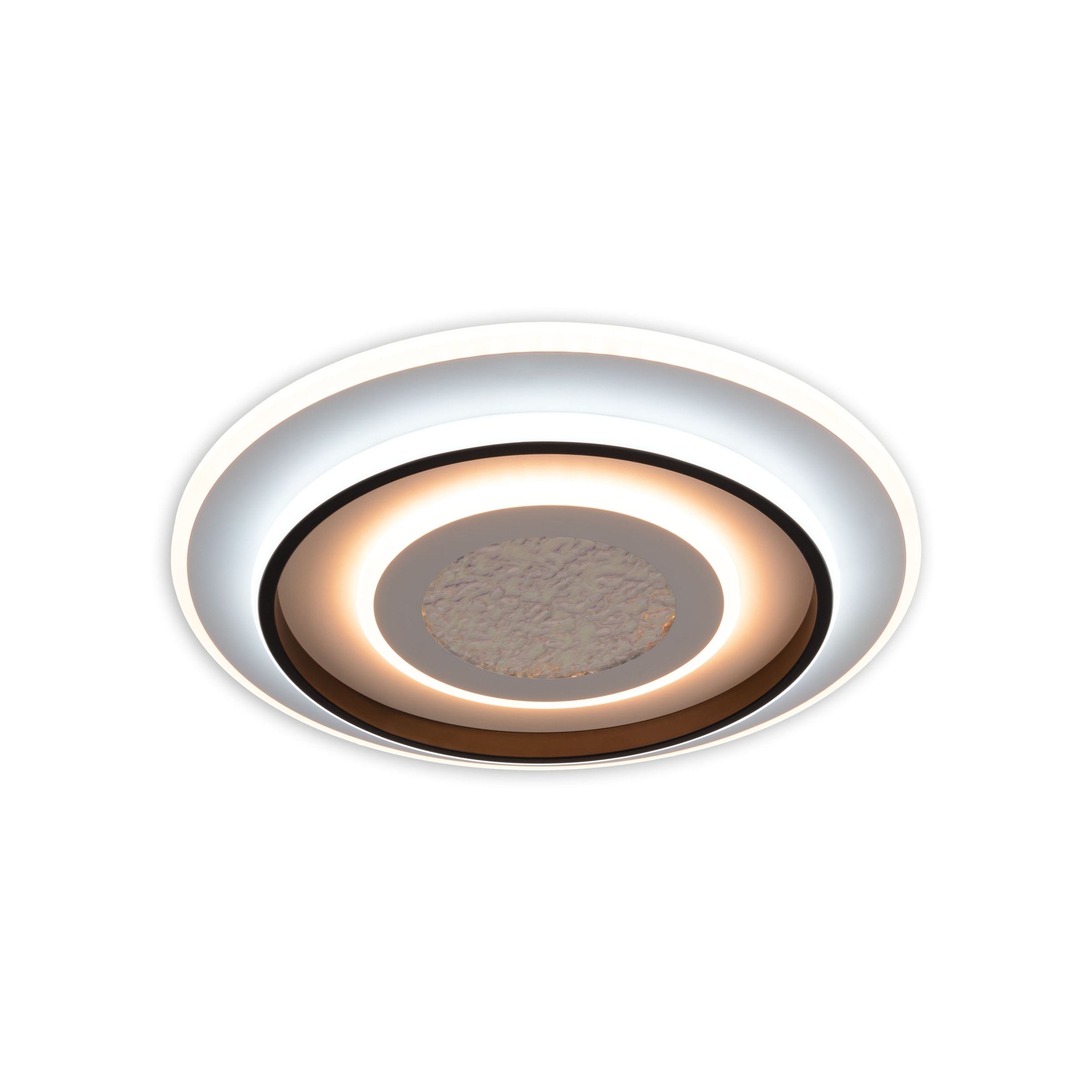 näve LED Deckenleuchte »Stelios« LED-Modul 1 Stk. RGB | warmweiß - kaltweiß dimmbar per IR-Fernbedienung, CCT, RGB, Memory, Nachtlicht, D: 45cm