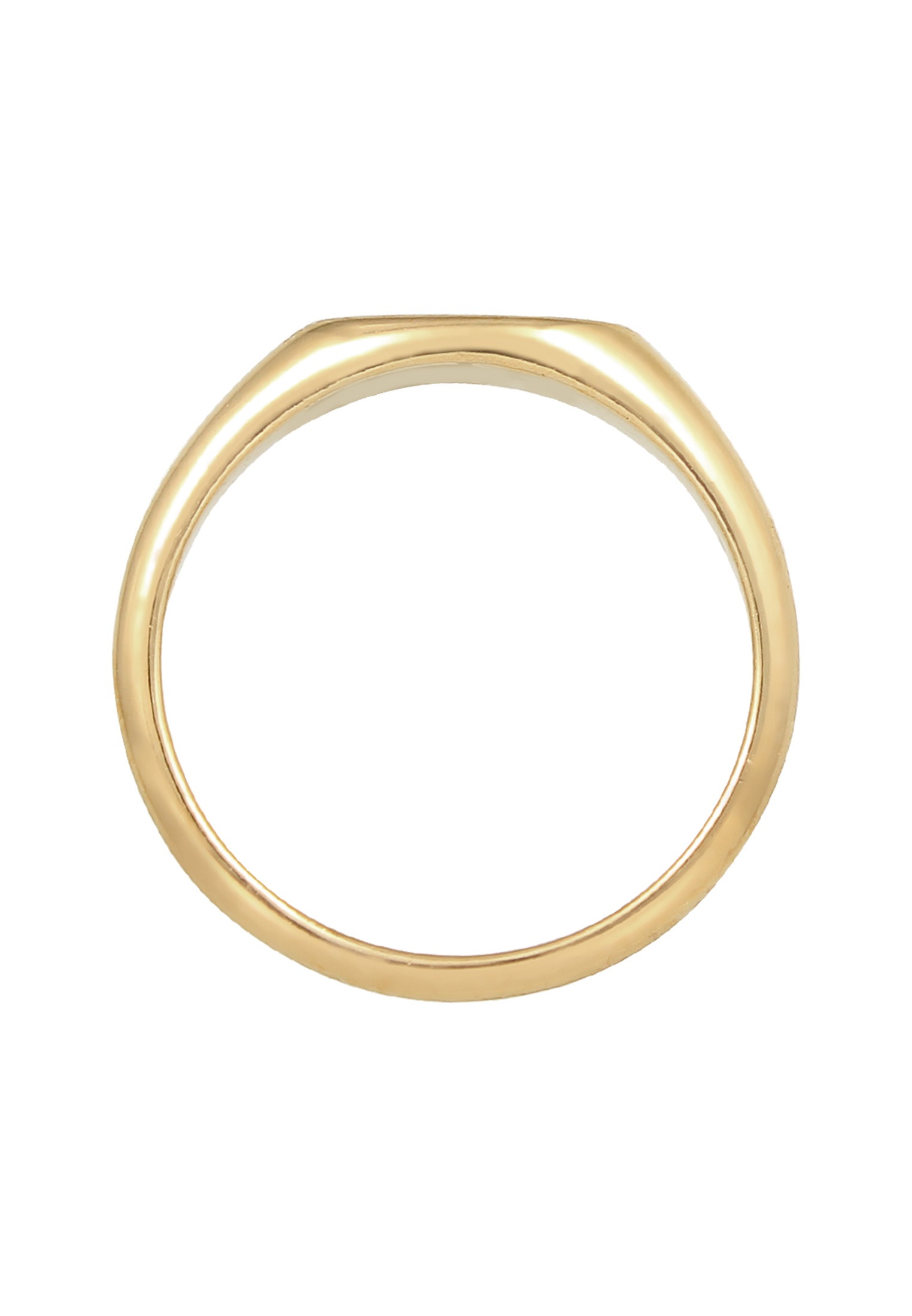 Elli Siegelring »Siegelring Oval Pinky Ring 925 Silber«