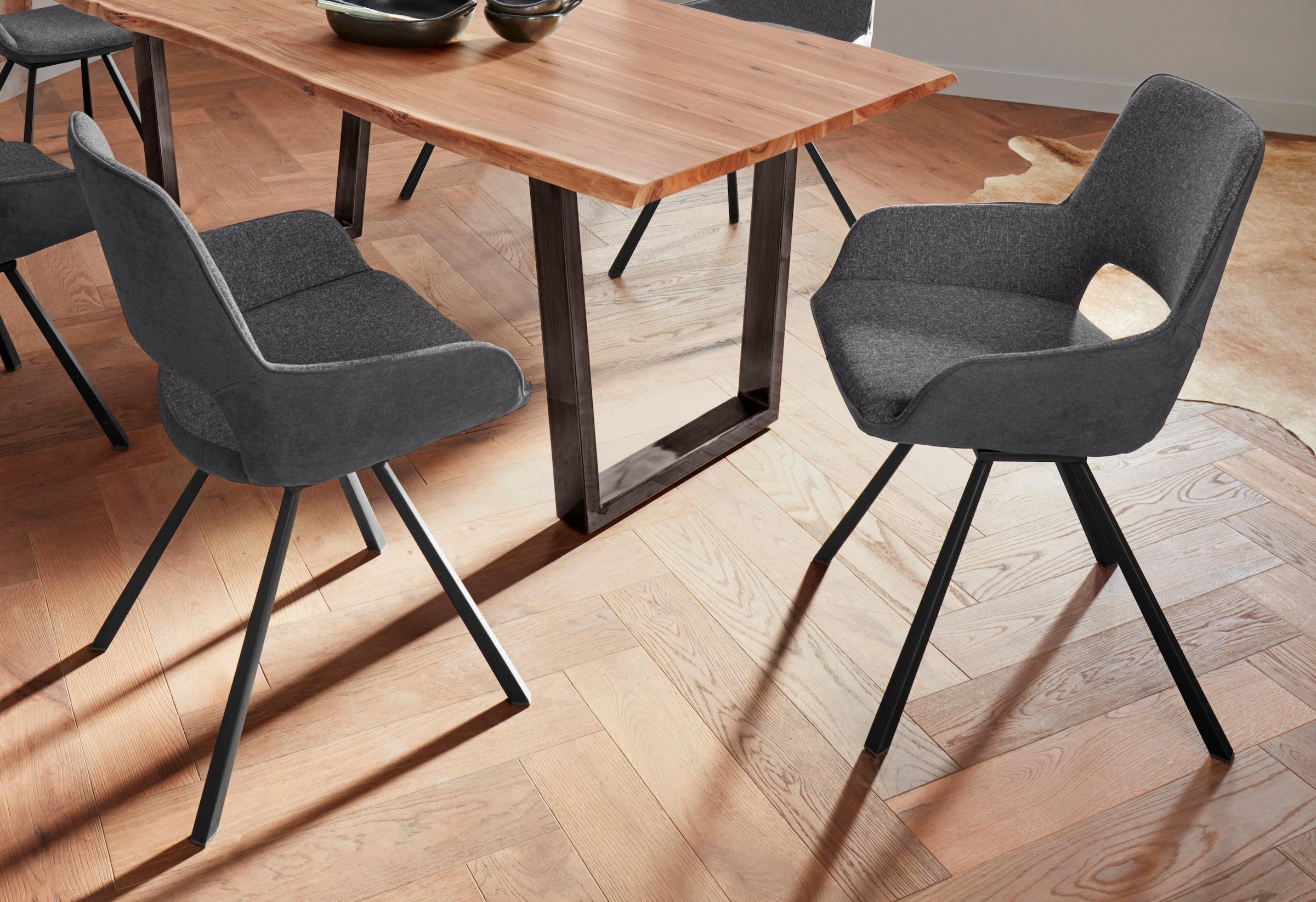 »Parana«, kaufen St., MCA 2 4-Fußstuhl bis belastbar Stuhl (Set), 120 online Kg furniture