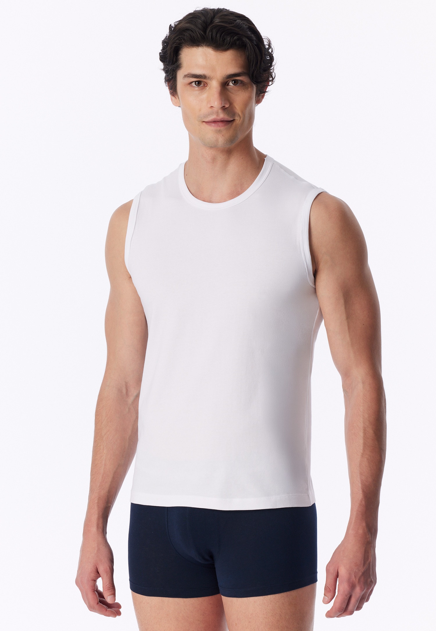 uncover by SCHIESSER Tanktop »Uncover Cotton« Cotton-Mix, elastisch, breite Träger, Doppelpack