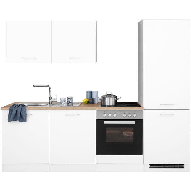 HELD MÖBEL Küchenzeile »Visby«, ohne E-Geräte, Breite 240 cm für  Kühl/Gefrierkombination online bestellen