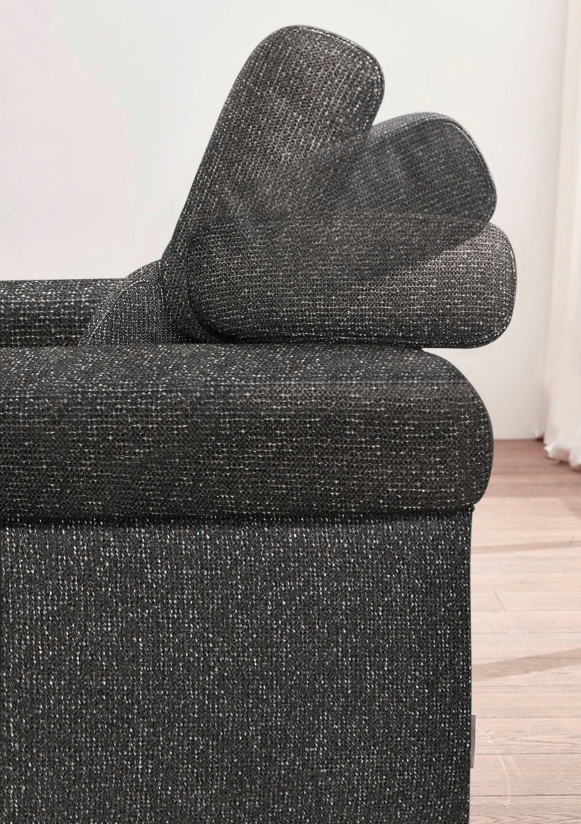 W.SCHILLIG 2-Sitzer »finn«, German Design Award 2016, Fußgestell Chrom glänzend, Breite 230 cm