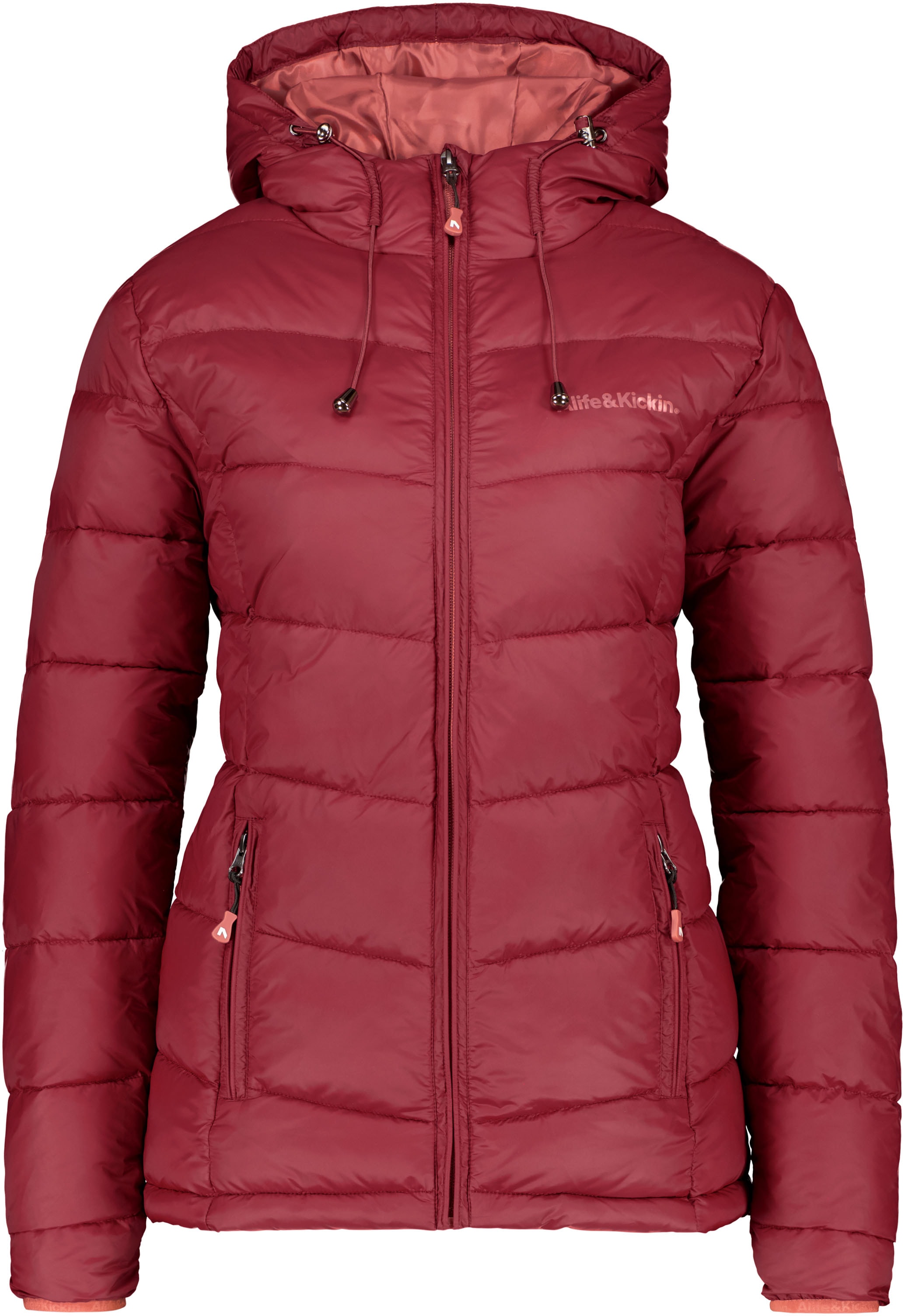 Alife & Kickin Steppjacke »AndriaAK« mit Kapuze leichte, taillierte Übergangsjacke mit breiter Steppung und Kapuze
