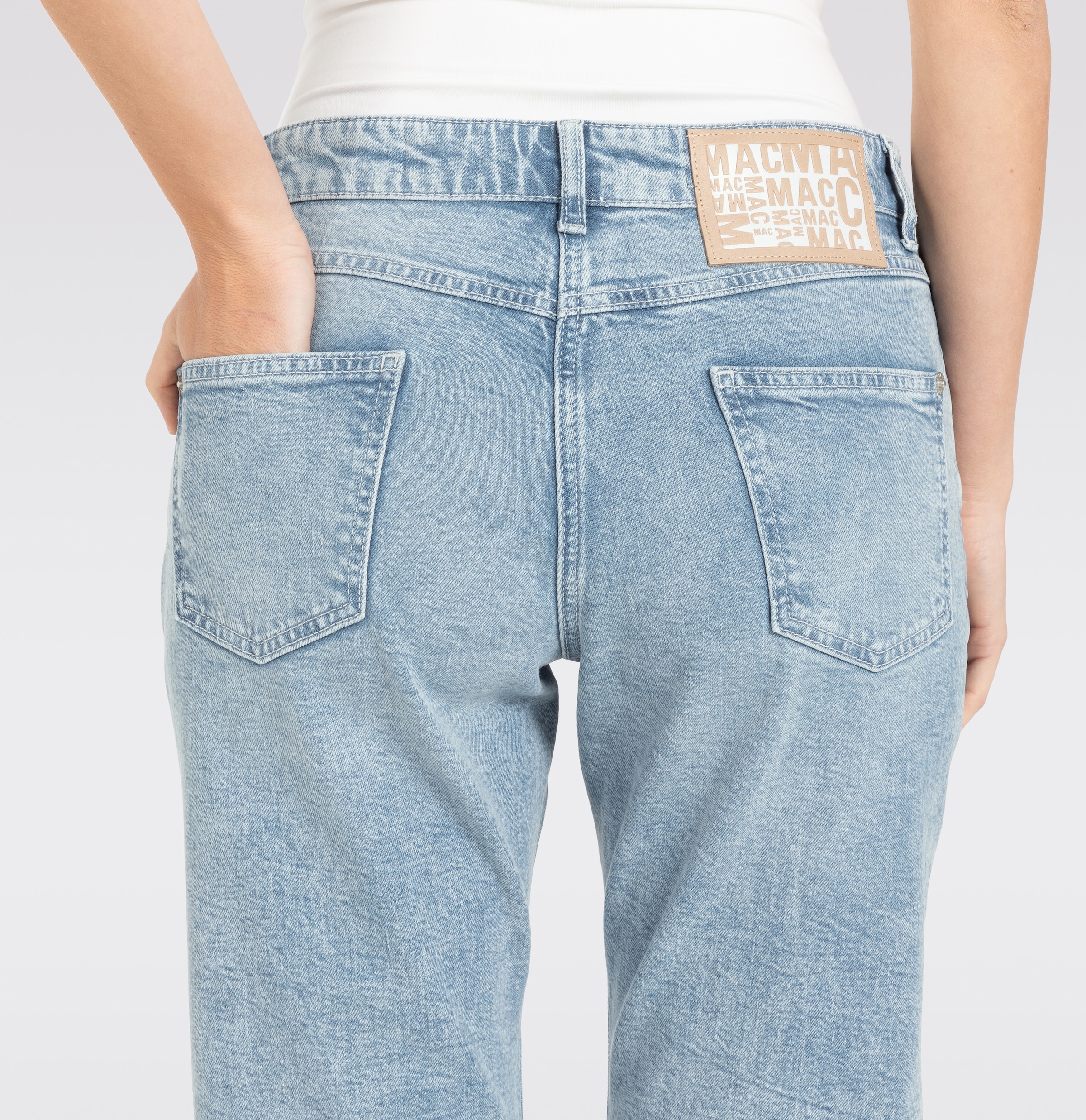 MAC 5-Pocket-Jeans »STRAIGHT« mit Stretch