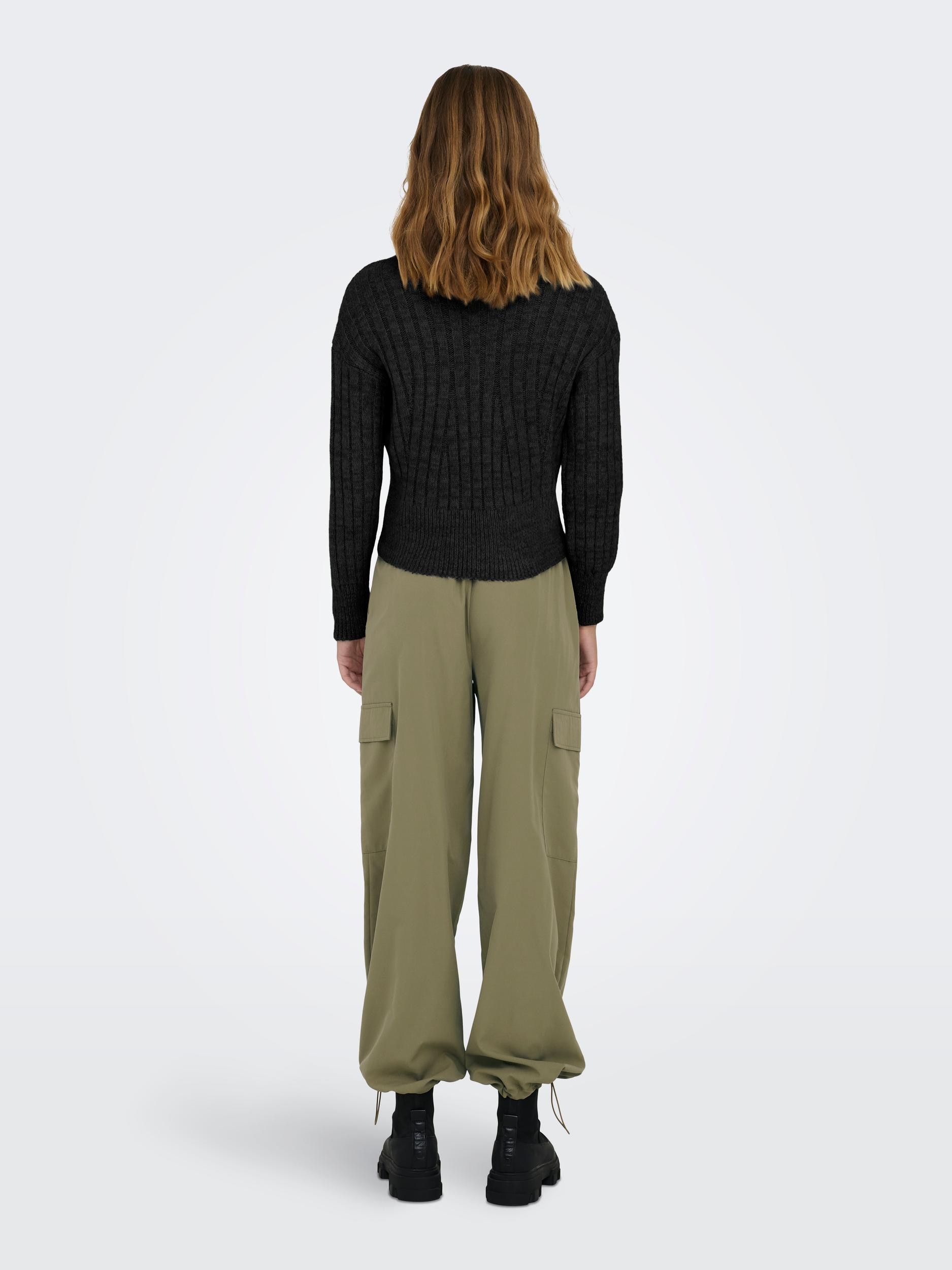 ONLY Rundhalspullover »ONLAGNES LS RIB HIGHNECK CC KNT«