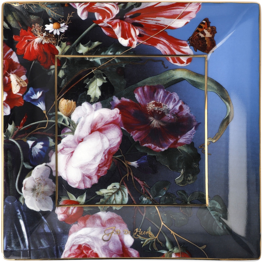 Goebel Schale »Jan Davidsz de Heem - "Sommerblumen"«, 1 tlg., aus Fine China-Porzellan, hochwertige Kunstreproduktion