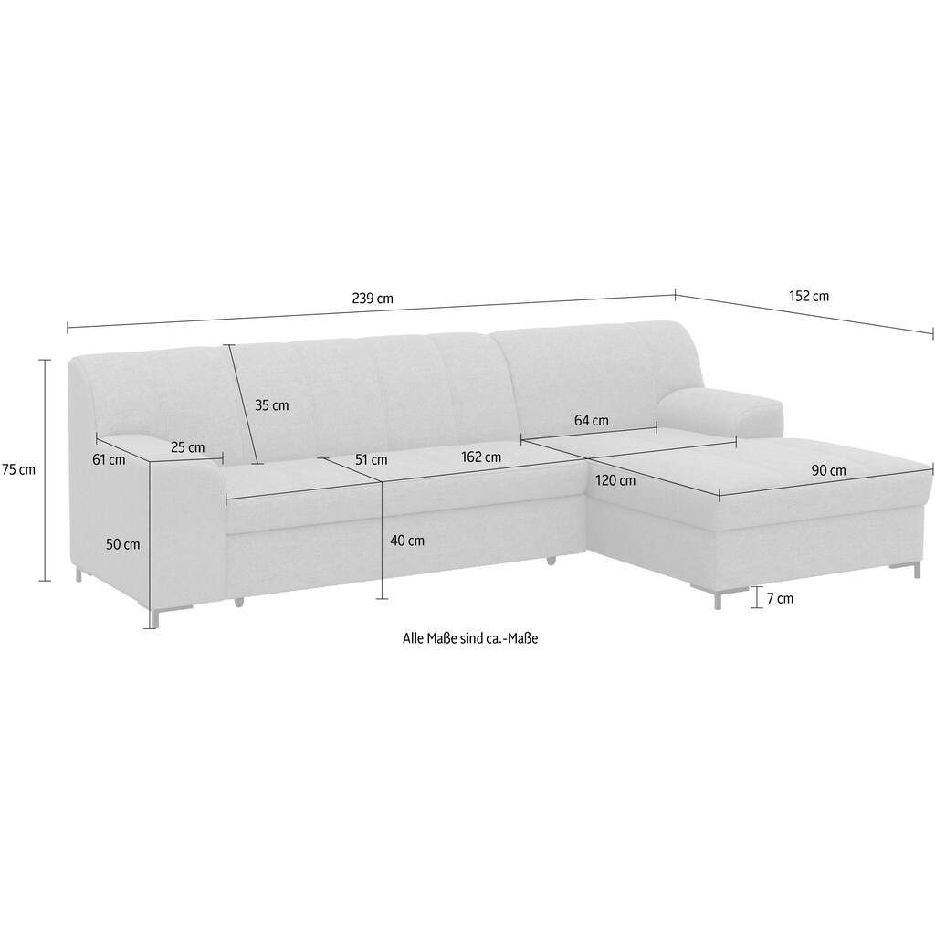 INOSIGN Ecksofa »Balme«