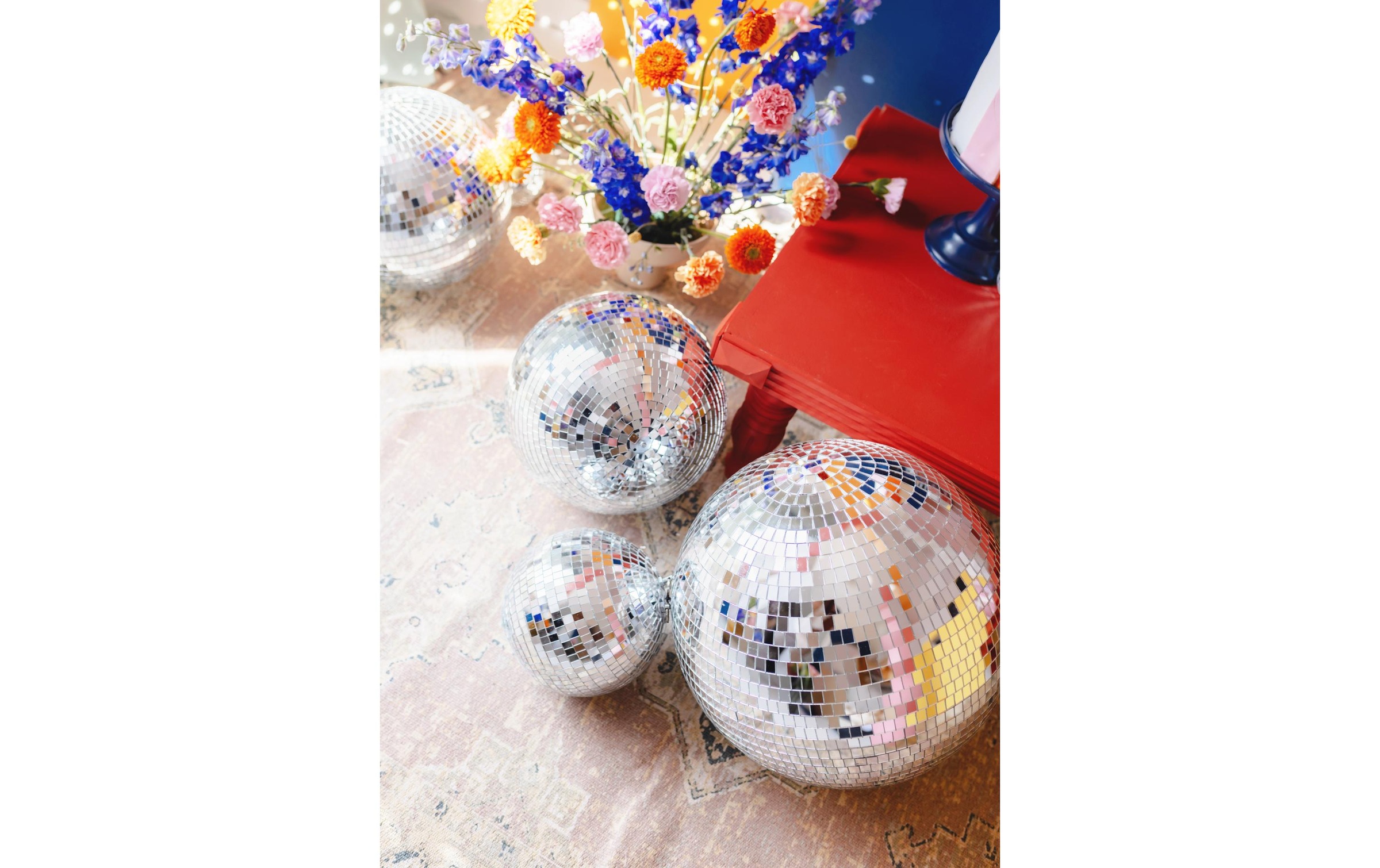 partydeco Dekolicht »Discokugel 30 cm« 1 Stk.