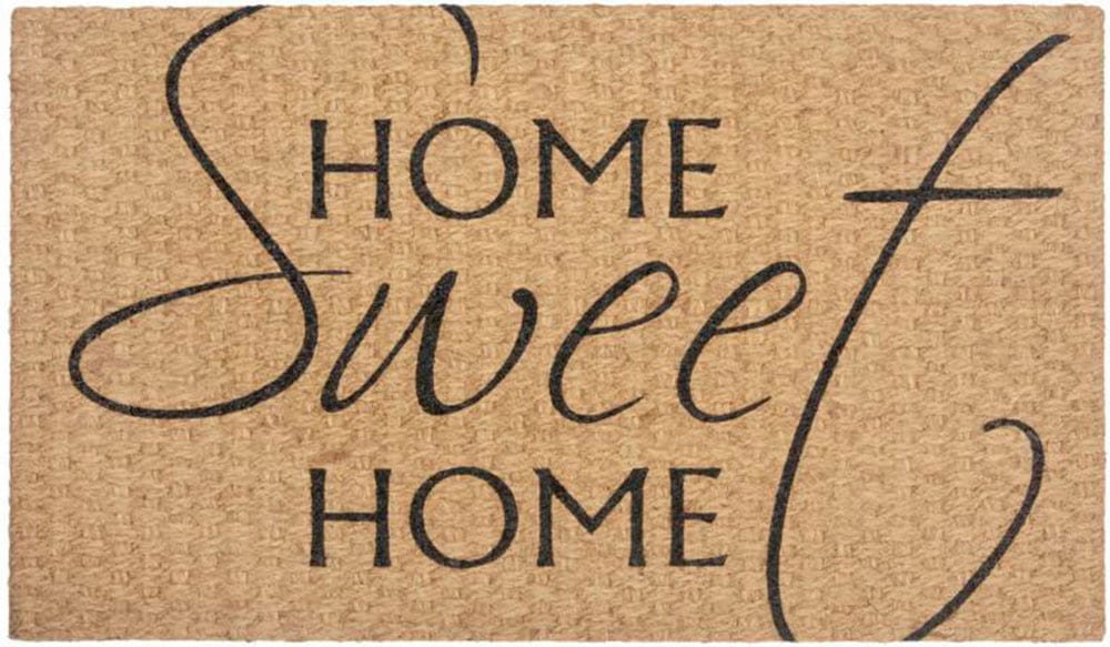 HANSE Home Fußmatte »Kokos Braided Home Sweet Home«, rechteckig, Kokos,  Schmutzfangmatte, Outdoor, Rutschfest, Innen, Kokosmatte, Flur auf Rechnung  bestellen