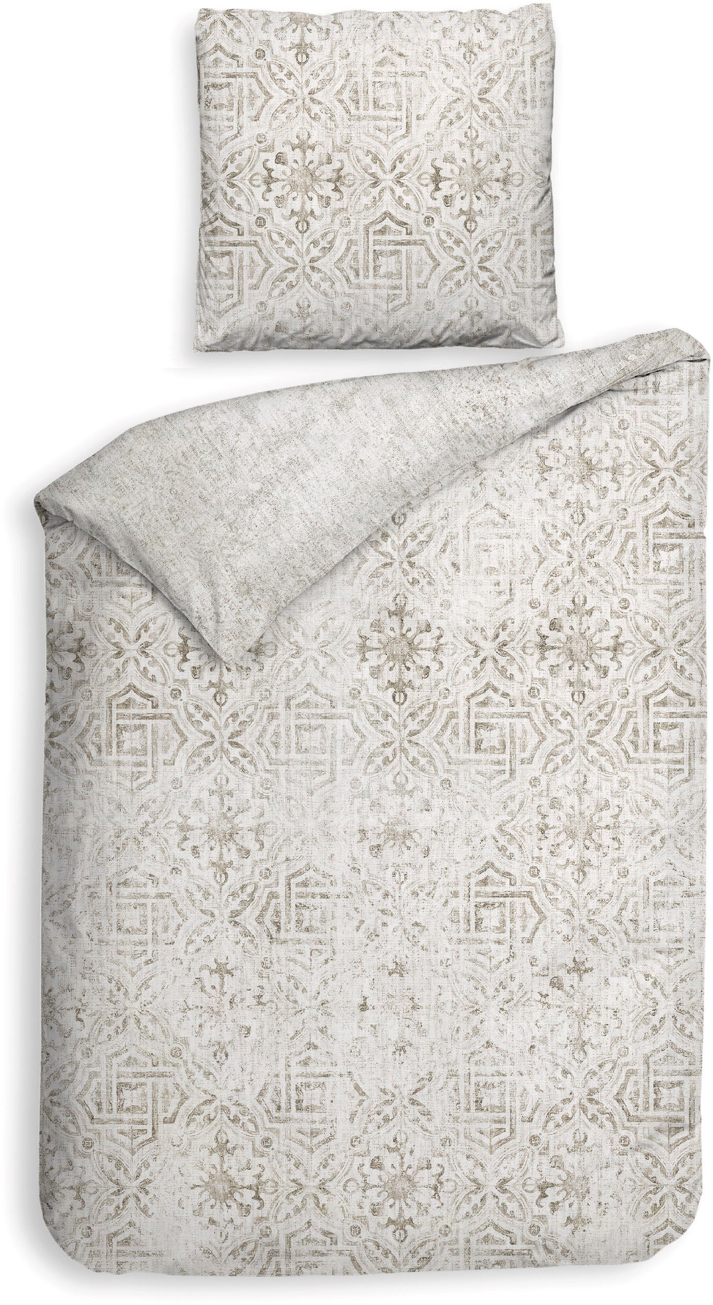 Heckett & Lane Wendebettwäsche »Emeralda« 2 Stk. tlg. gemustert, hochwertig günstig online kaufen