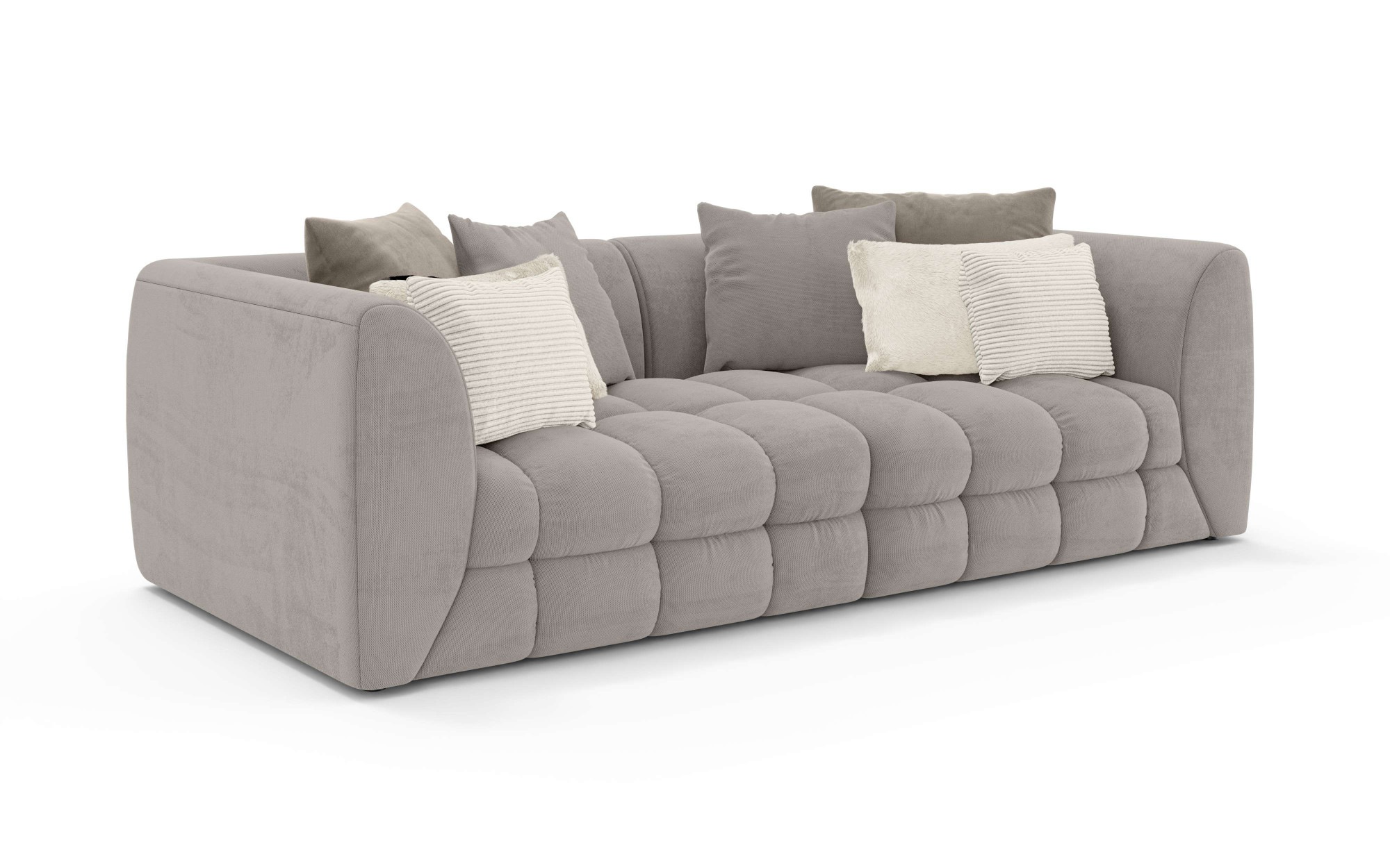 s.Oliver Big-Sofa »COBBO 3-Sitzer Design-Sofa Bubble-Optik, Maße B/T/H: 259 günstig online kaufen