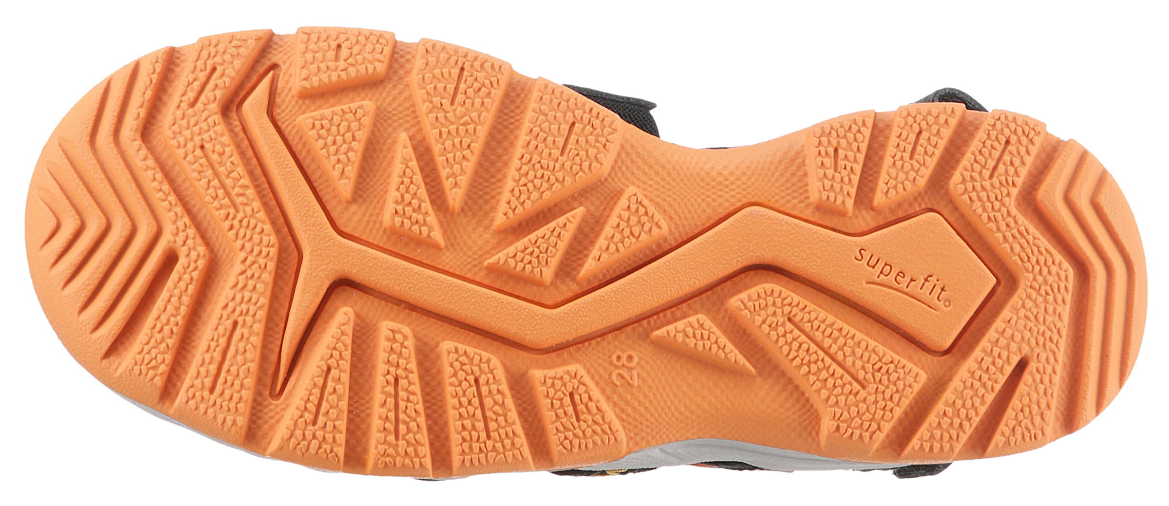 Superfit Sandale »TORNADO LIGHT WMS: Mittel«, Sommerschuh, Klettschuh, Sandalette, mit geschütztem Zehenbereich
