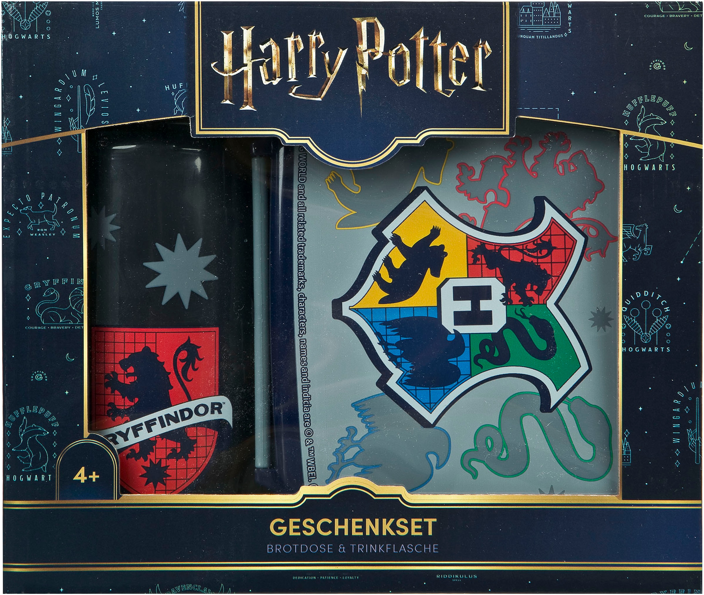Scooli Lunchbox »Harry Potter«, (Set, 2 tlg.), mit Trinkflasche