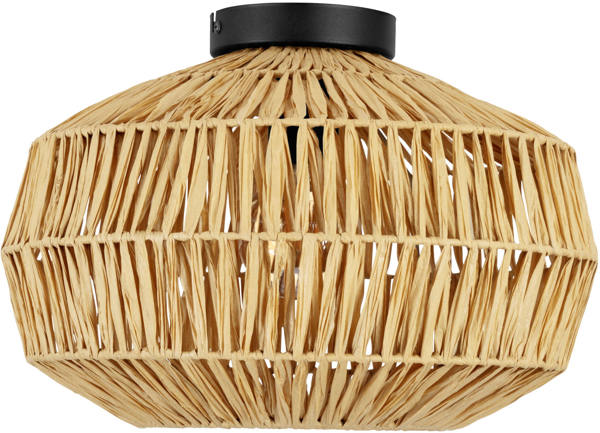 EGLO LED Deckenleuchte »SHELDON Deckenlampe - Stahl - E27 - 1X40W - IP20« E günstig online kaufen