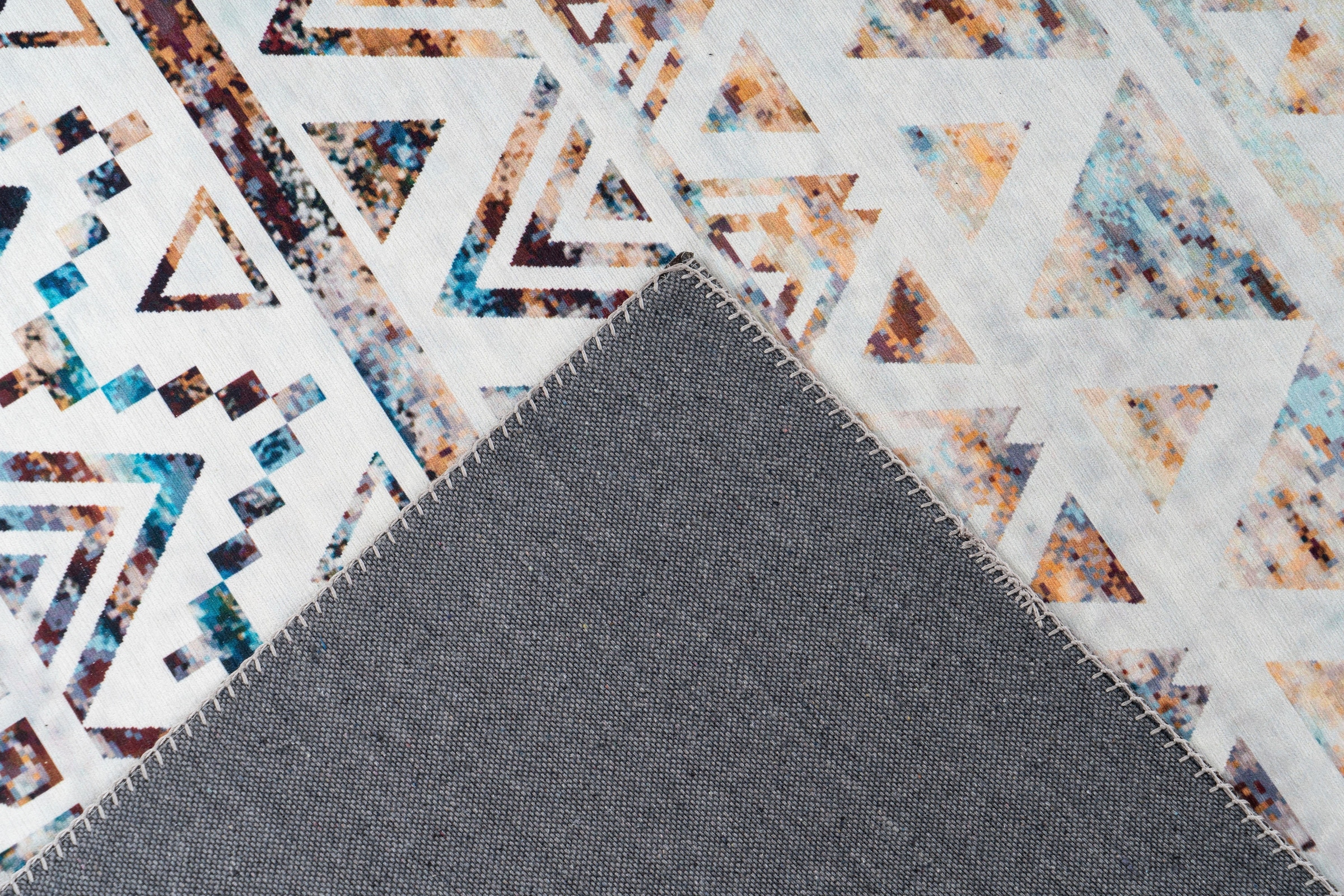 calo-deluxe Teppich »Castor 689«, rechteckig, 6 mm Höhe, Kurzflor, Wohnzimmer