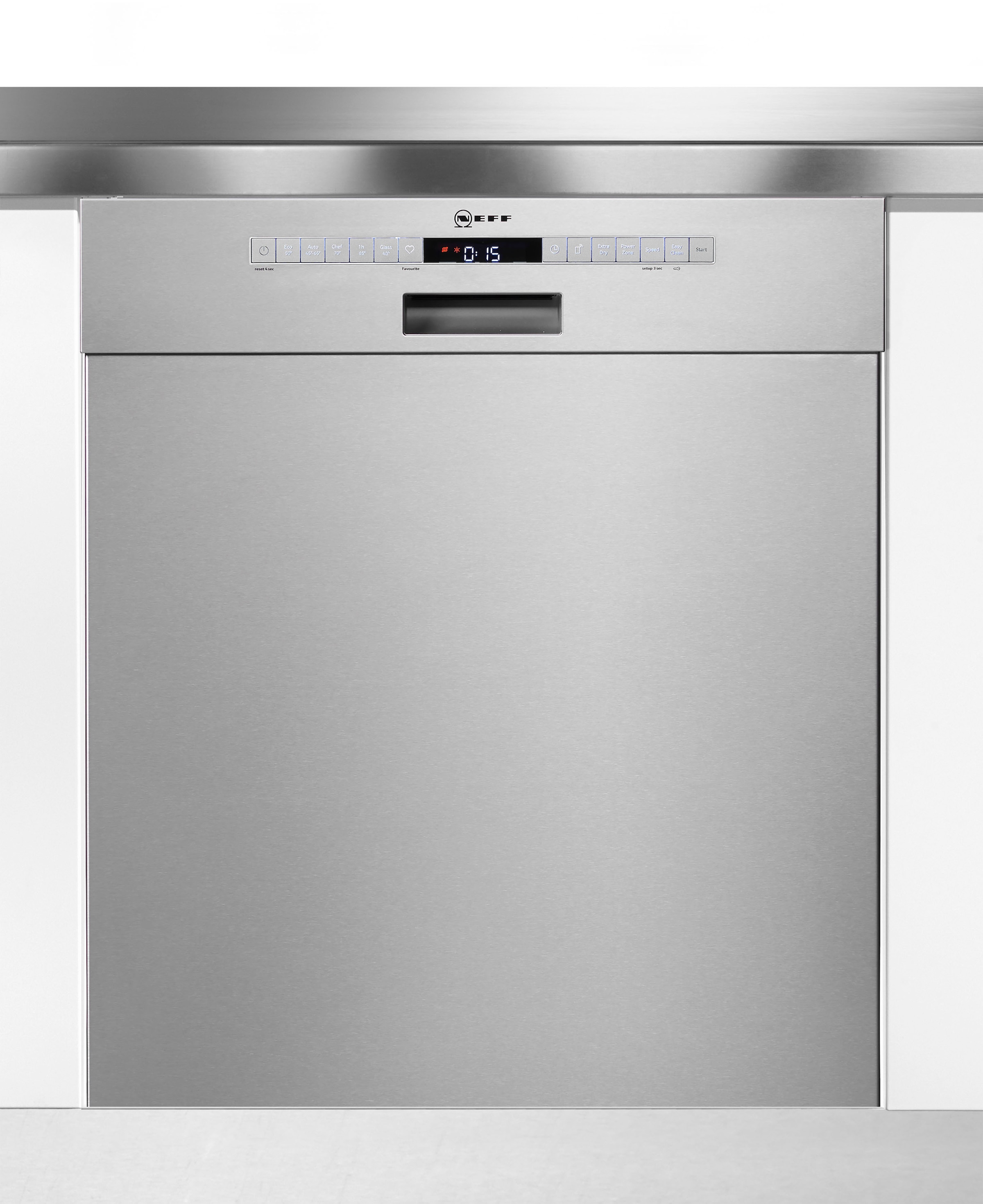 NEFF Unterbaugeschirrspüler N 50 »S125ITS04E«, 12 Maßgedecke, Besteckschublade für einfaches Beladen