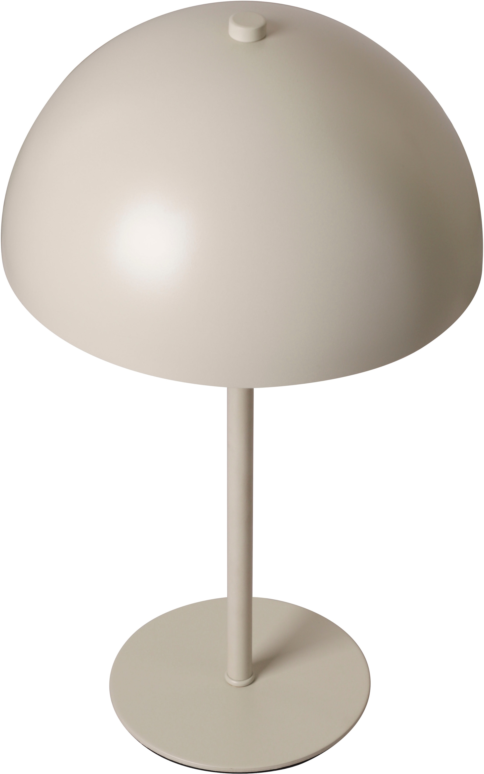 andas Tischleuchte »Husballa - Pilzlampe«, 1 flammig, Leuchtmittel E14 | ohne Leuchtmittel, Pilzleuchte, Tischlampe, Metallsockel, Höhe 35 cm, Pilzdesign