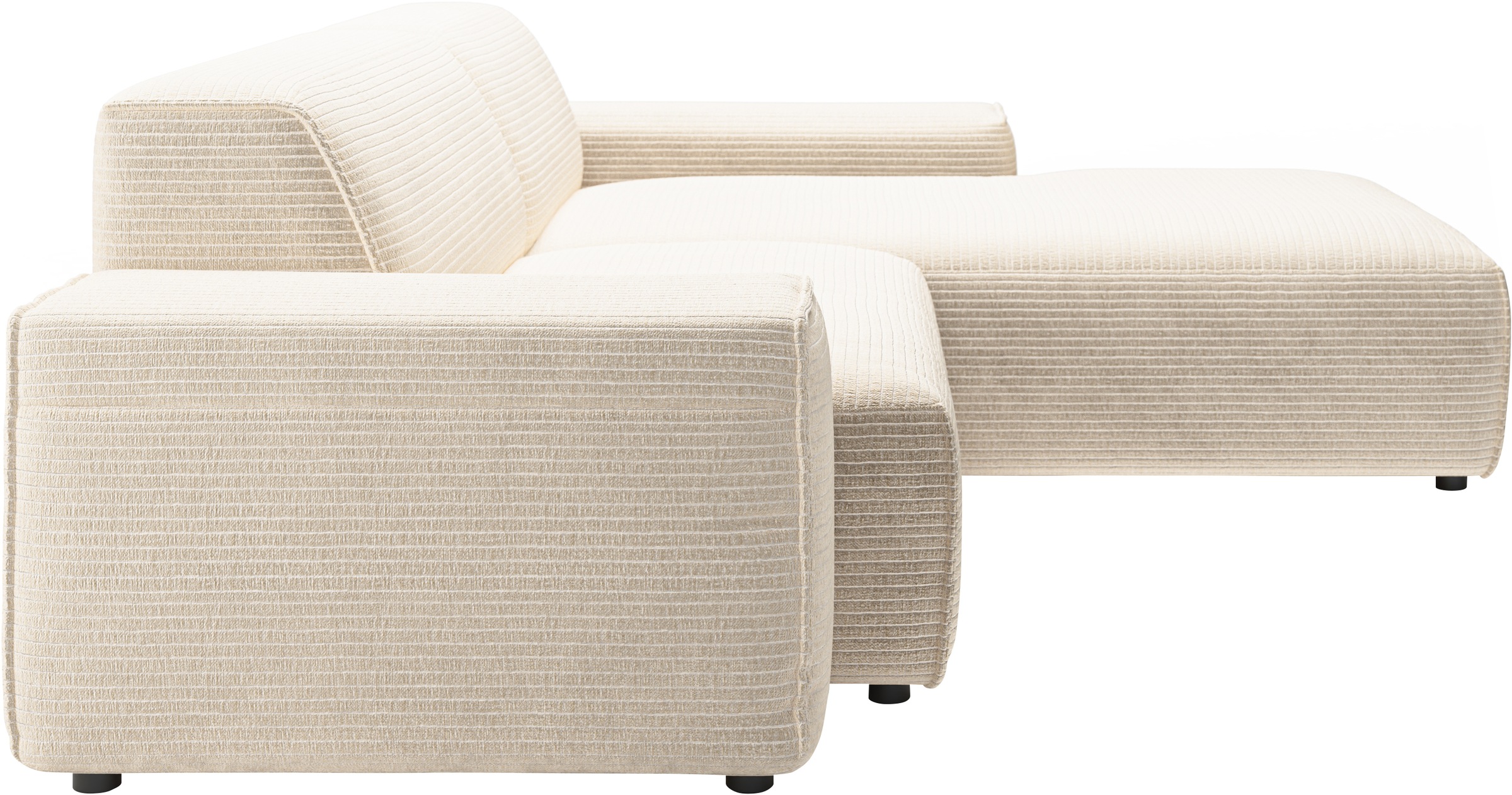 andas Ecksofa »Glimminge L-Form auch in Breitcord, Feincord + Easy care-Bezug,«, Breite 234, Zierkissen