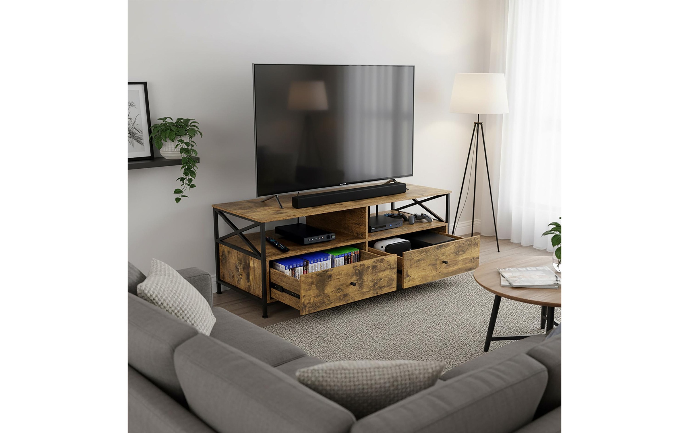 relaxdays TV-Board »120 x 40 cm, 55 Zoll«