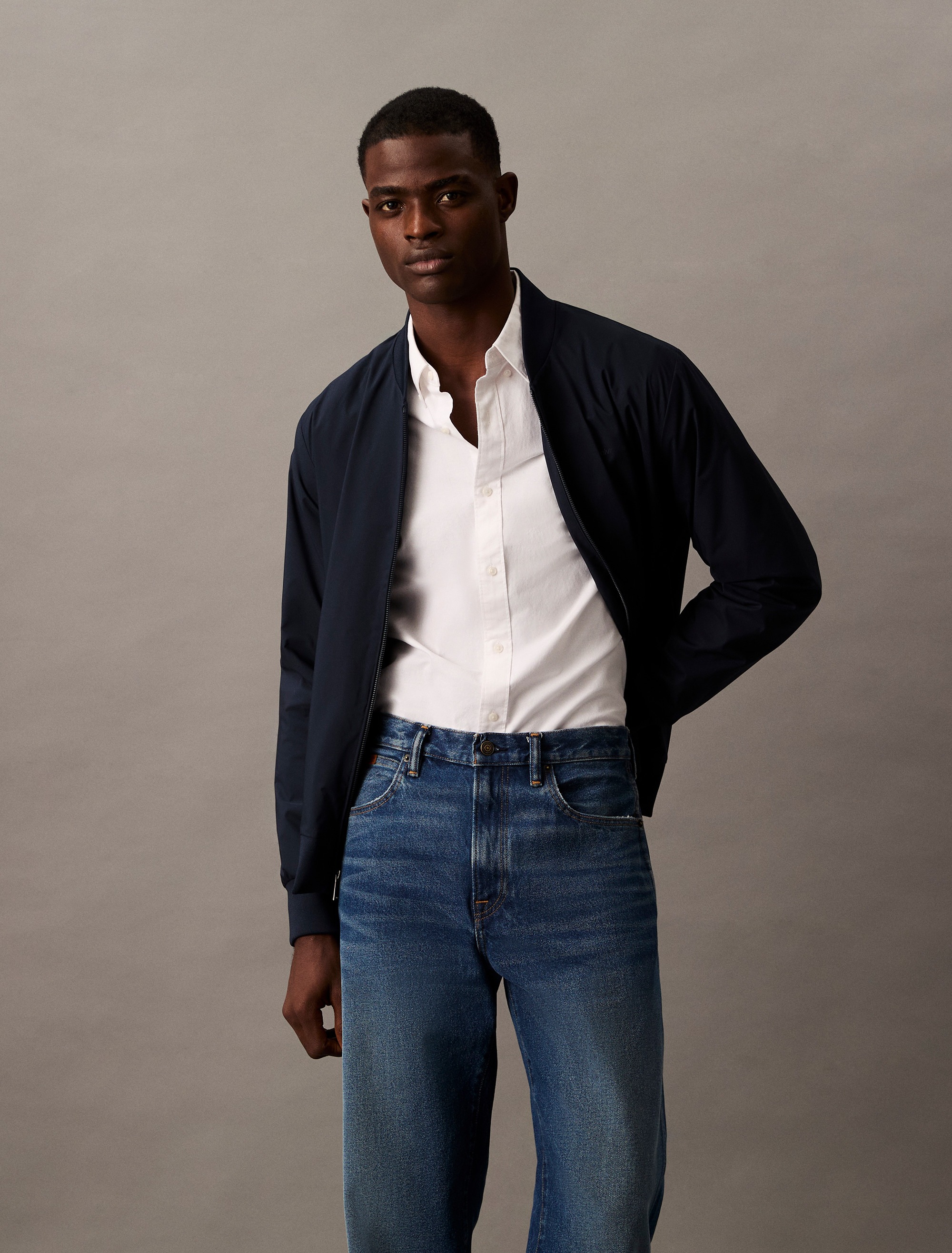 Calvin Klein Bomberjacke »MATTE BOMBER«, mit Label
